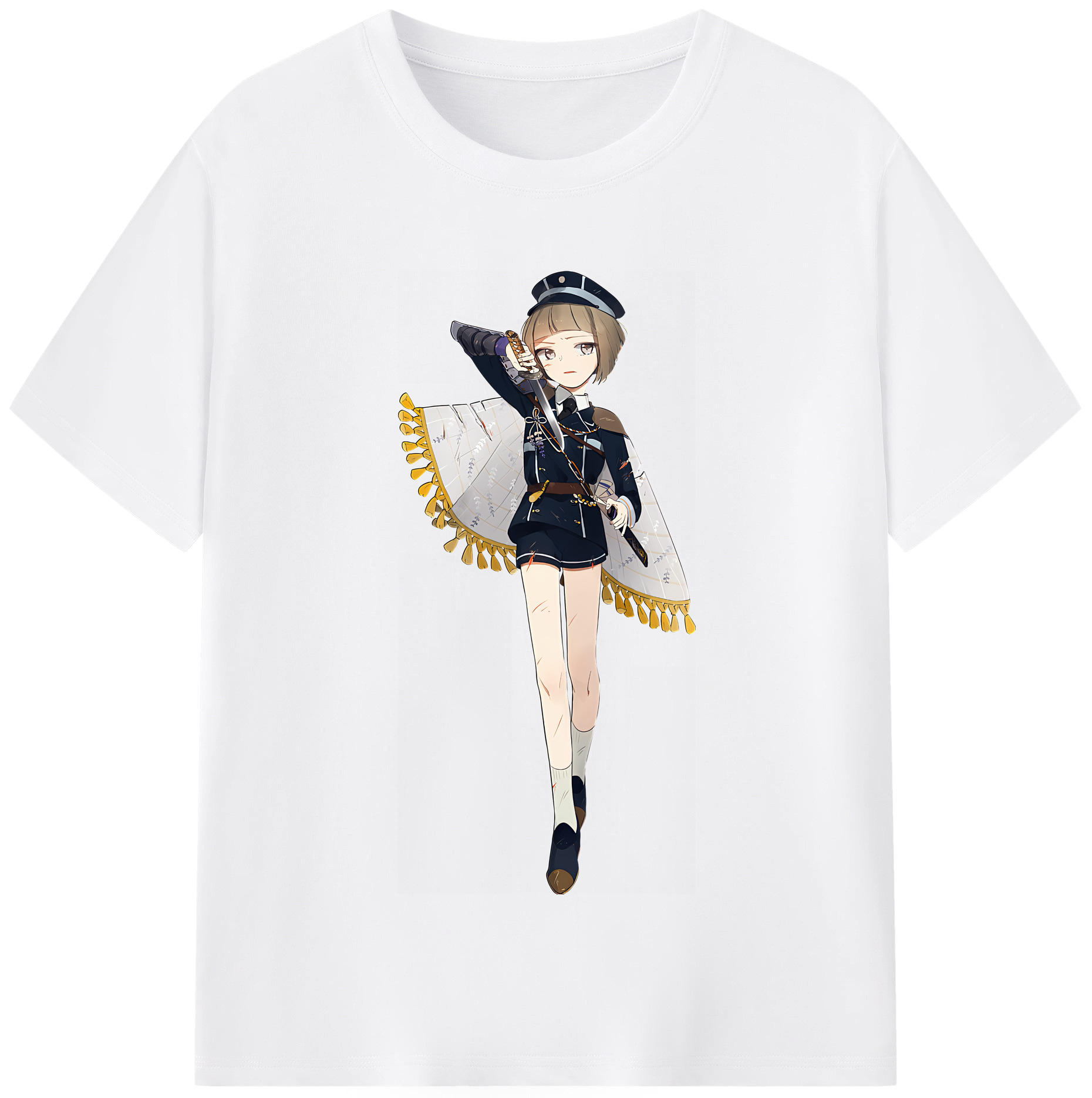 （画像用） 刀剣乱舞 Touken Ranbu 綿100％半袖Tシャツ（フロントプリント）