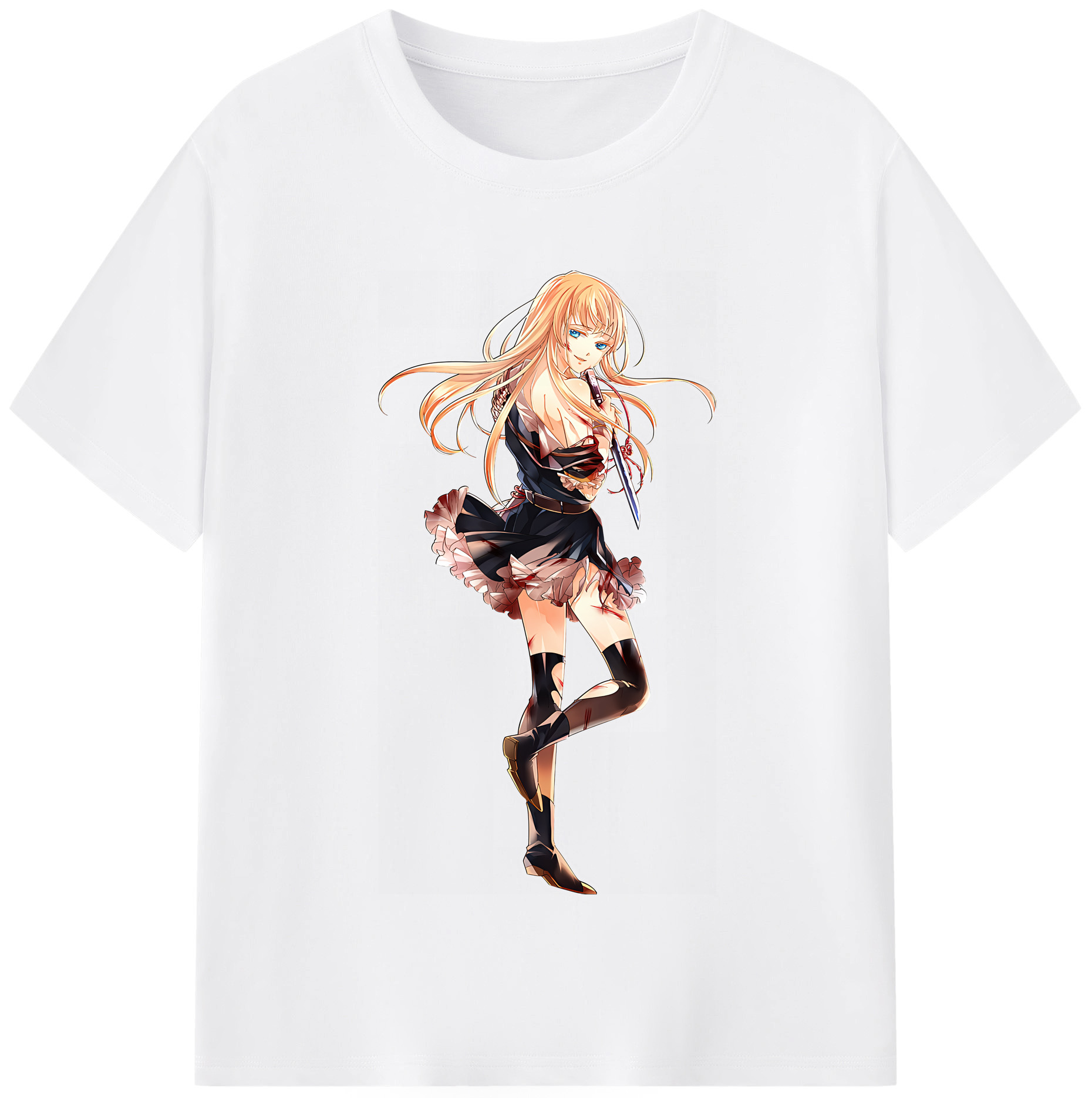 （画像用） 刀剣乱舞 Touken Ranbu 綿100％半袖Tシャツ（フロントプリント）