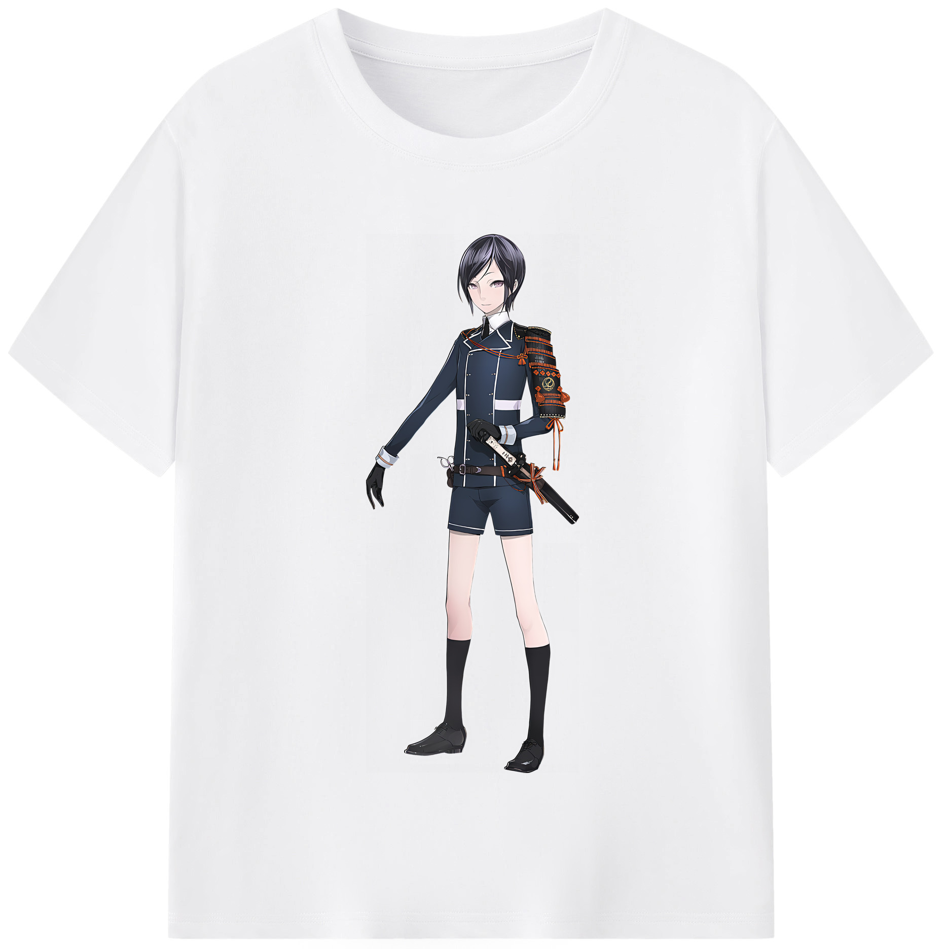 （画像用） 刀剣乱舞 Touken Ranbu 綿100％半袖Tシャツ（フロントプリント）