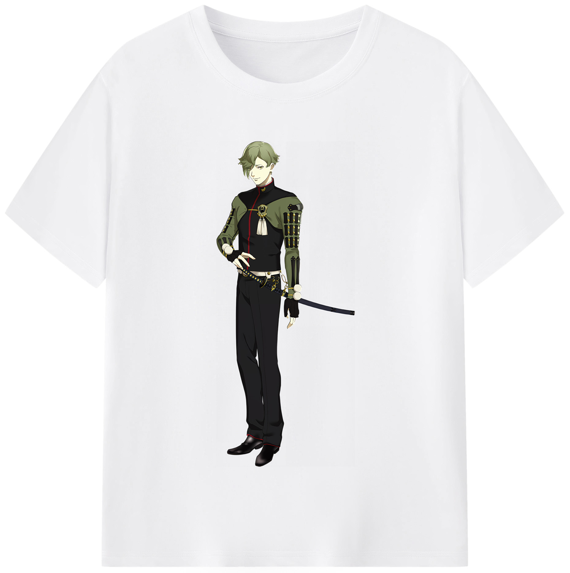 （画像用） 刀剣乱舞 Touken Ranbu 綿100％半袖Tシャツ（フロントプリント）