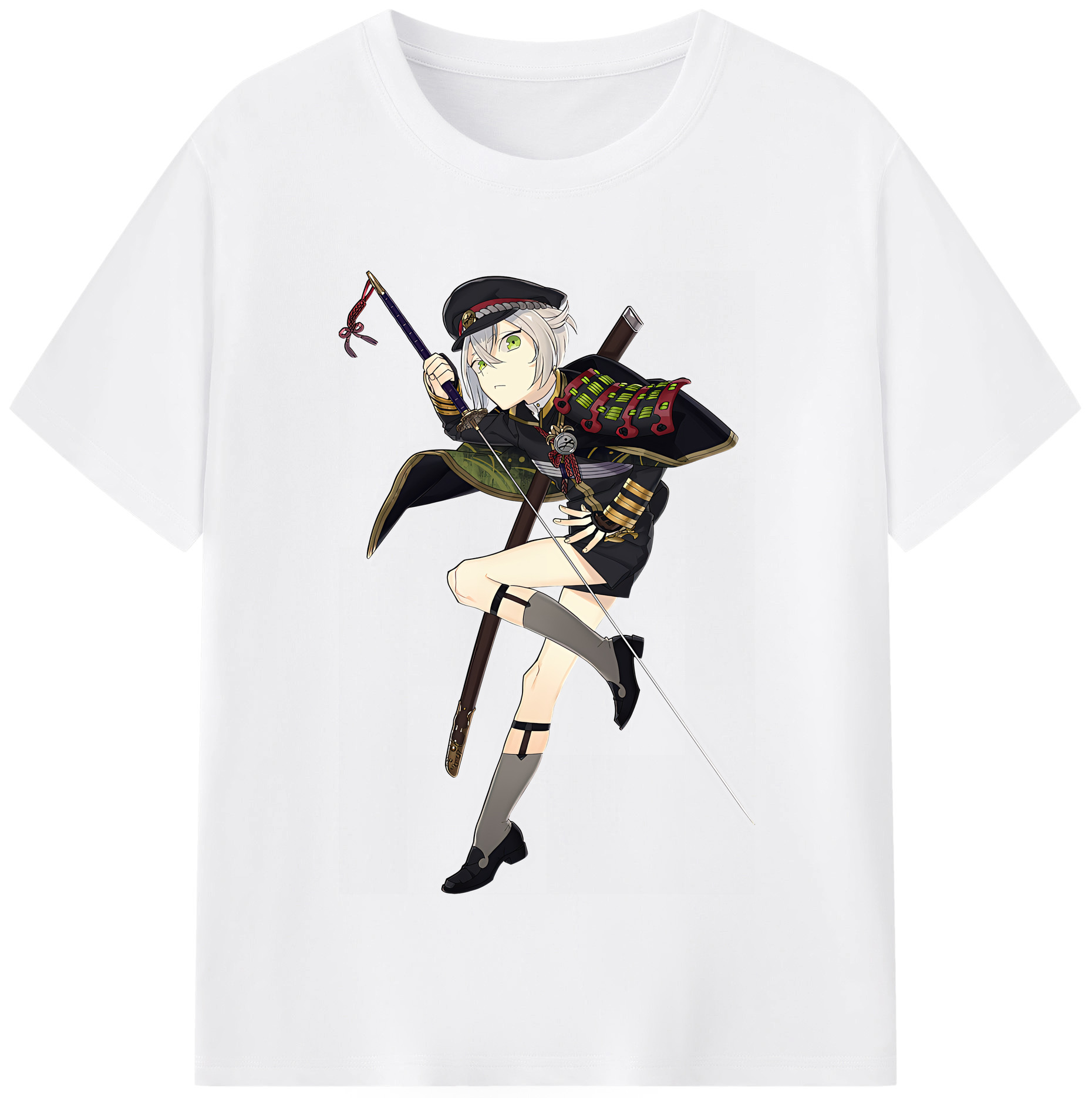 （画像用） 刀剣乱舞 Touken Ranbu 綿100％半袖Tシャツ（フロントプリント）