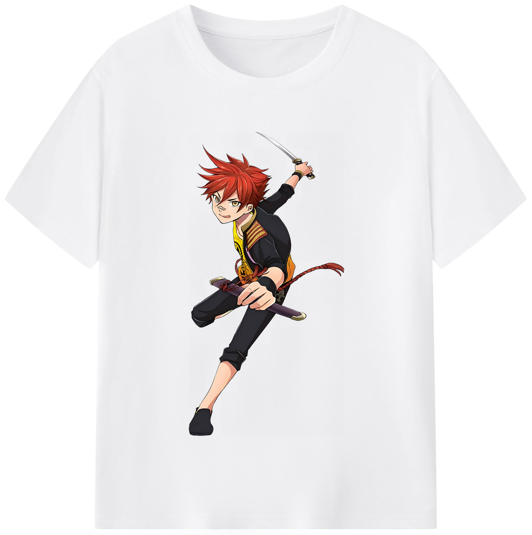 （画像用） 刀剣乱舞 Touken Ranbu 綿100％半袖Tシャツ（フロントプリント）