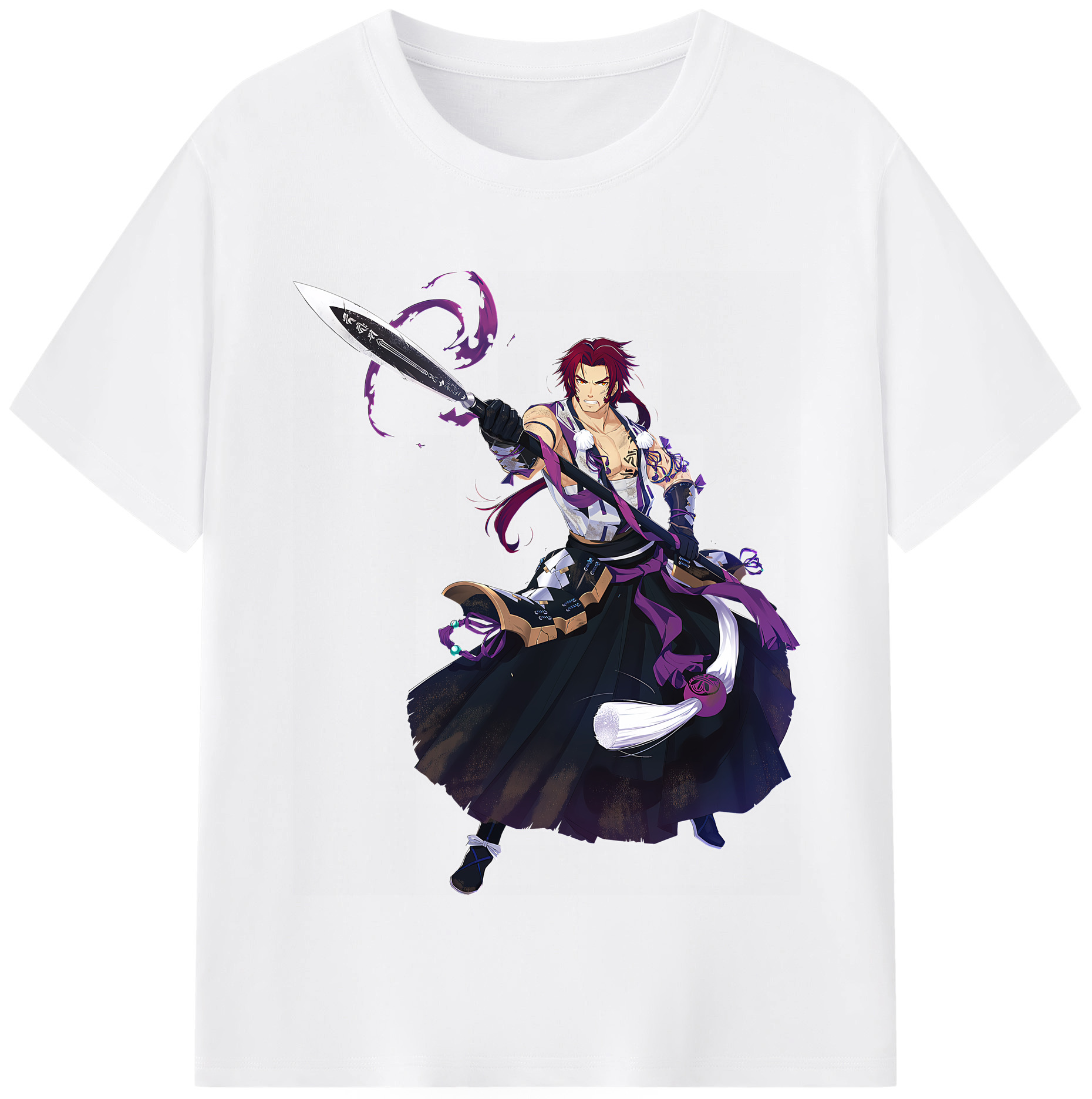 （画像用） 刀剣乱舞 Touken Ranbu 綿100％半袖Tシャツ（フロントプリント）
