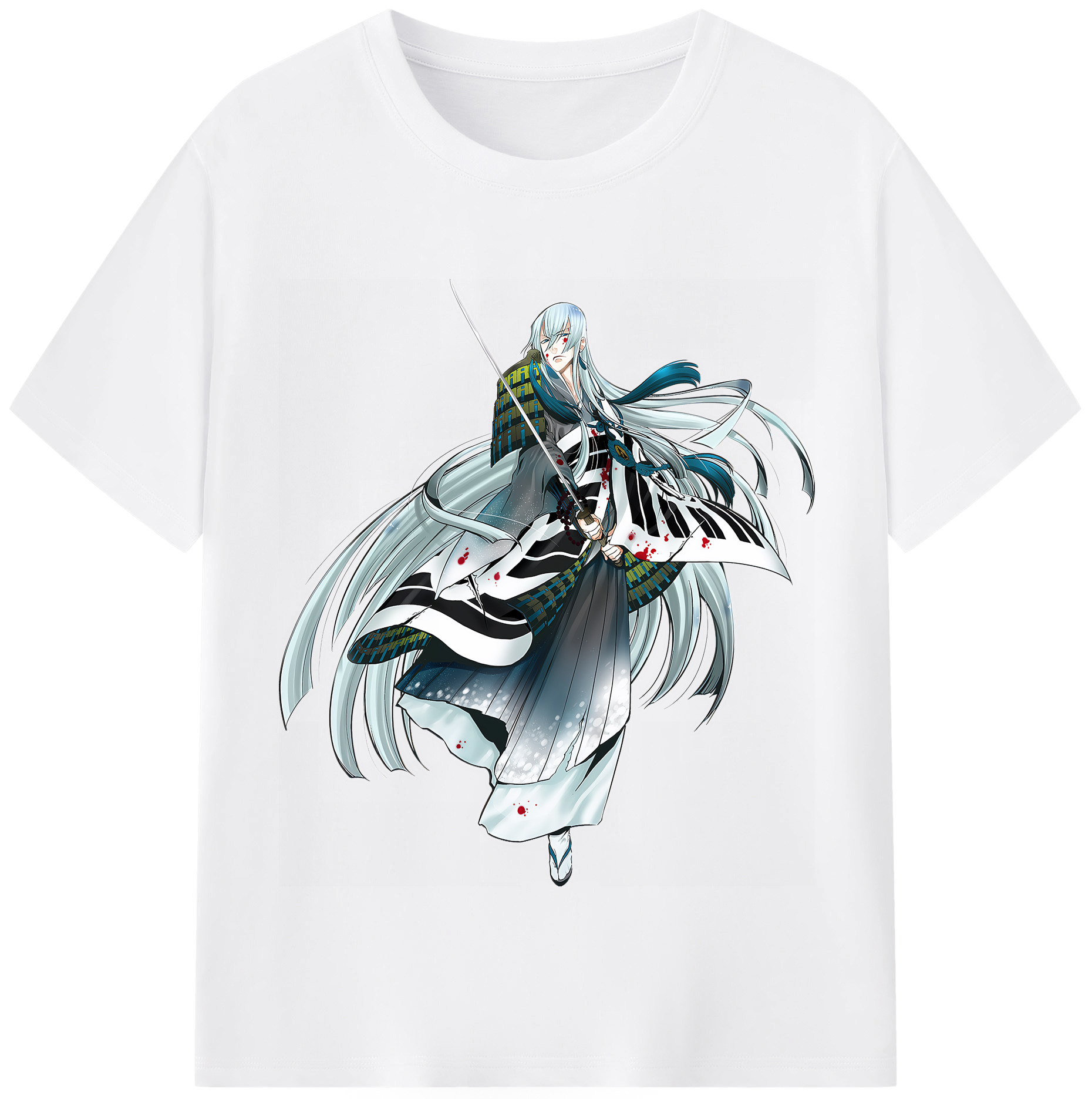 （画像用） 刀剣乱舞 Touken Ranbu 綿100％半袖Tシャツ（フロントプリント）