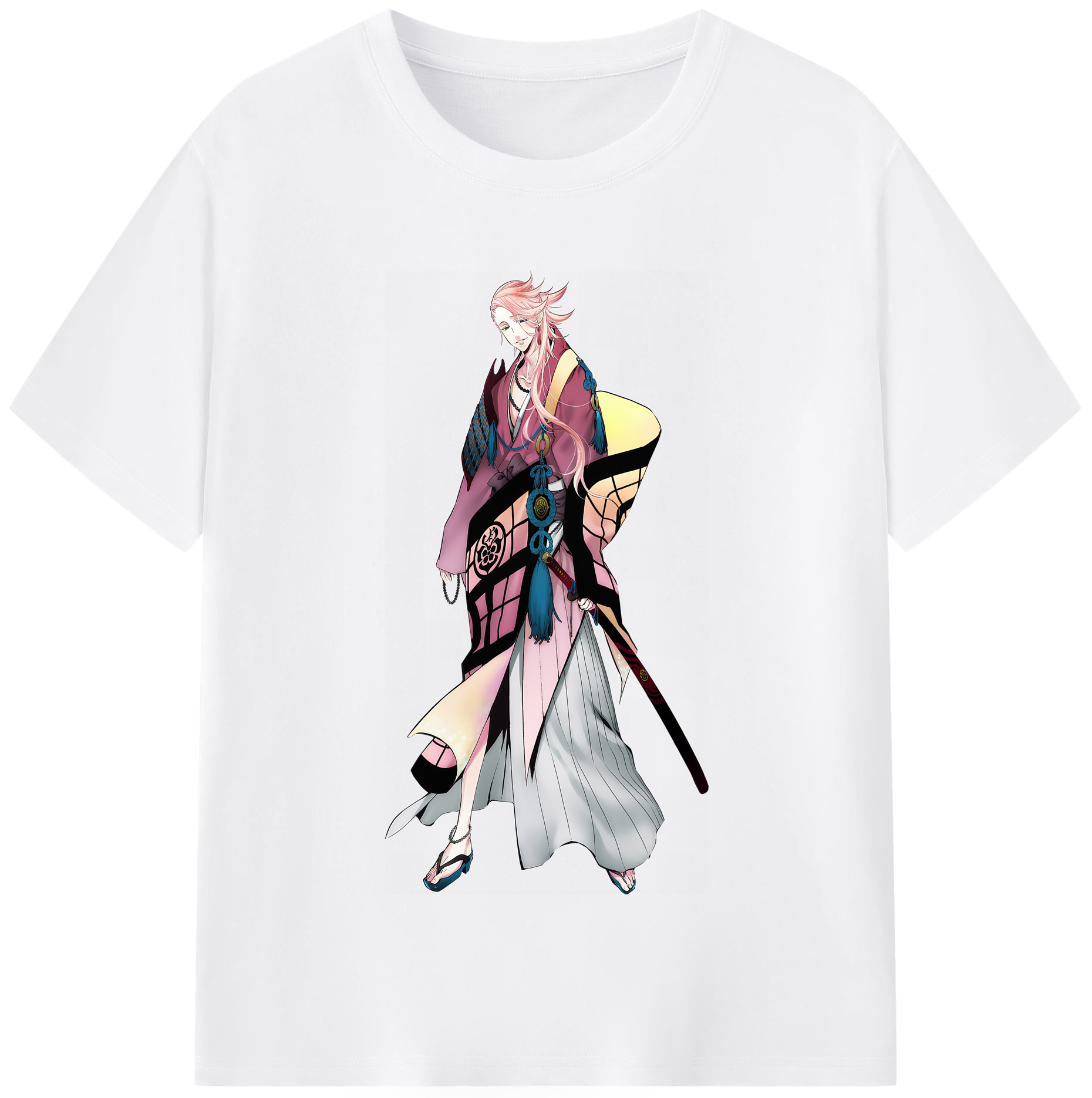 （画像用） 刀剣乱舞 Touken Ranbu 綿100％半袖Tシャツ（フロントプリント）