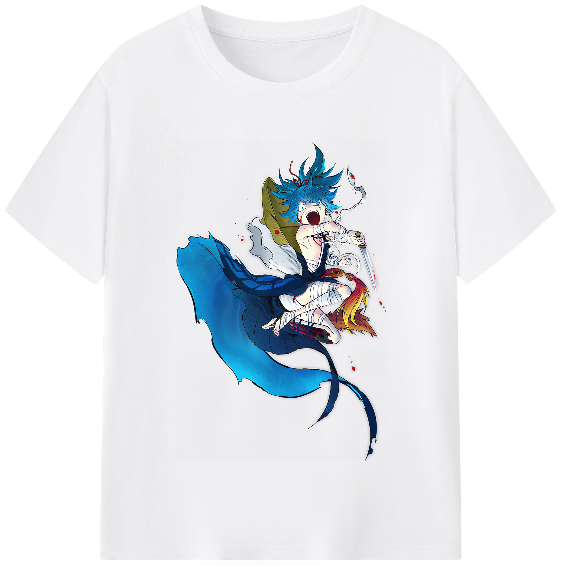 （画像用） 刀剣乱舞 Touken Ranbu 綿100％半袖Tシャツ（フロントプリント）
