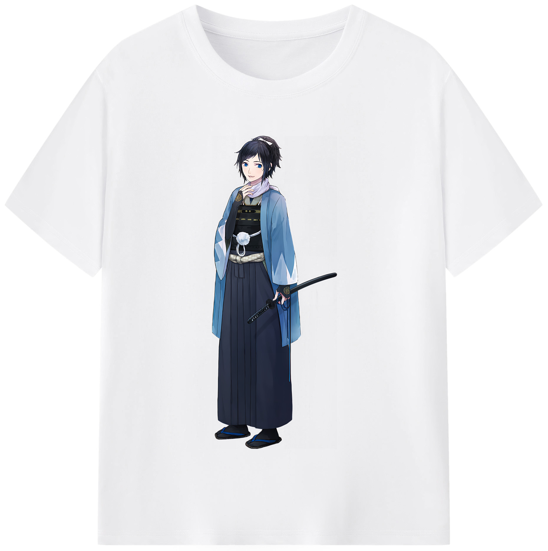 （画像用） 刀剣乱舞 Touken Ranbu 綿100％半袖Tシャツ（フロントプリント）
