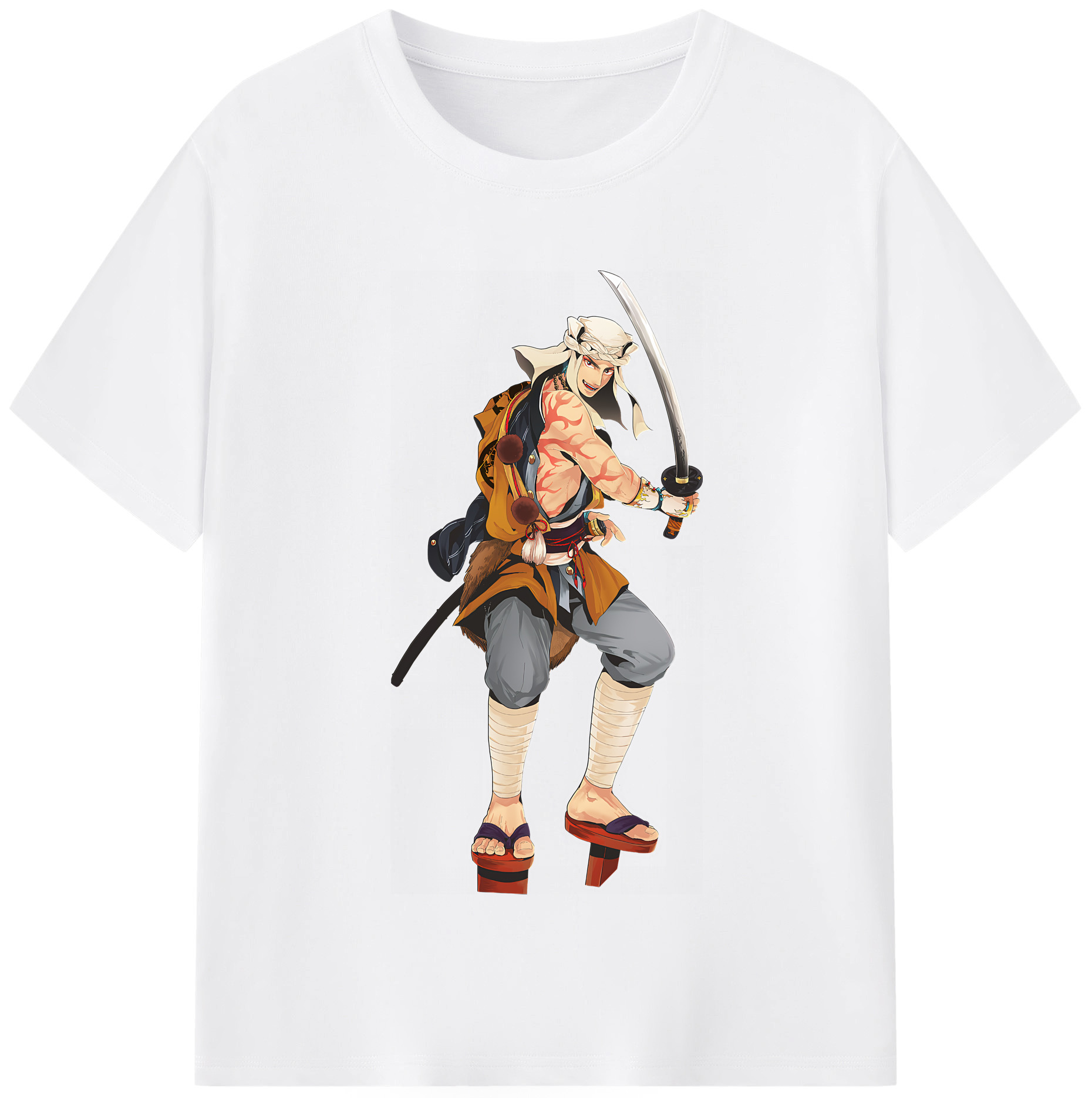（画像用） 刀剣乱舞 Touken Ranbu 綿100％半袖Tシャツ（フロントプリント）