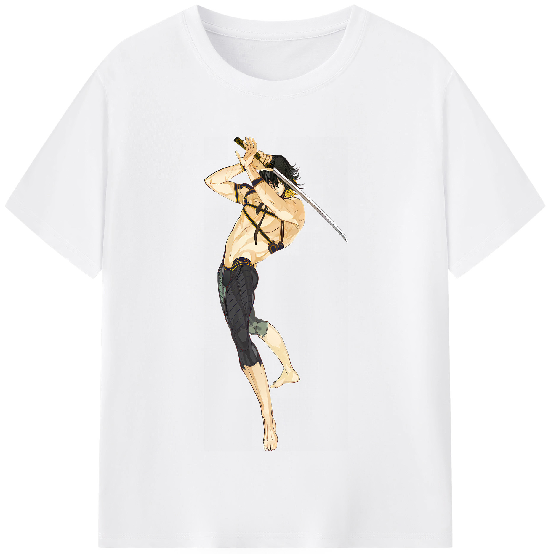 （画像用） 刀剣乱舞 Touken Ranbu 綿100％半袖Tシャツ（フロントプリント）