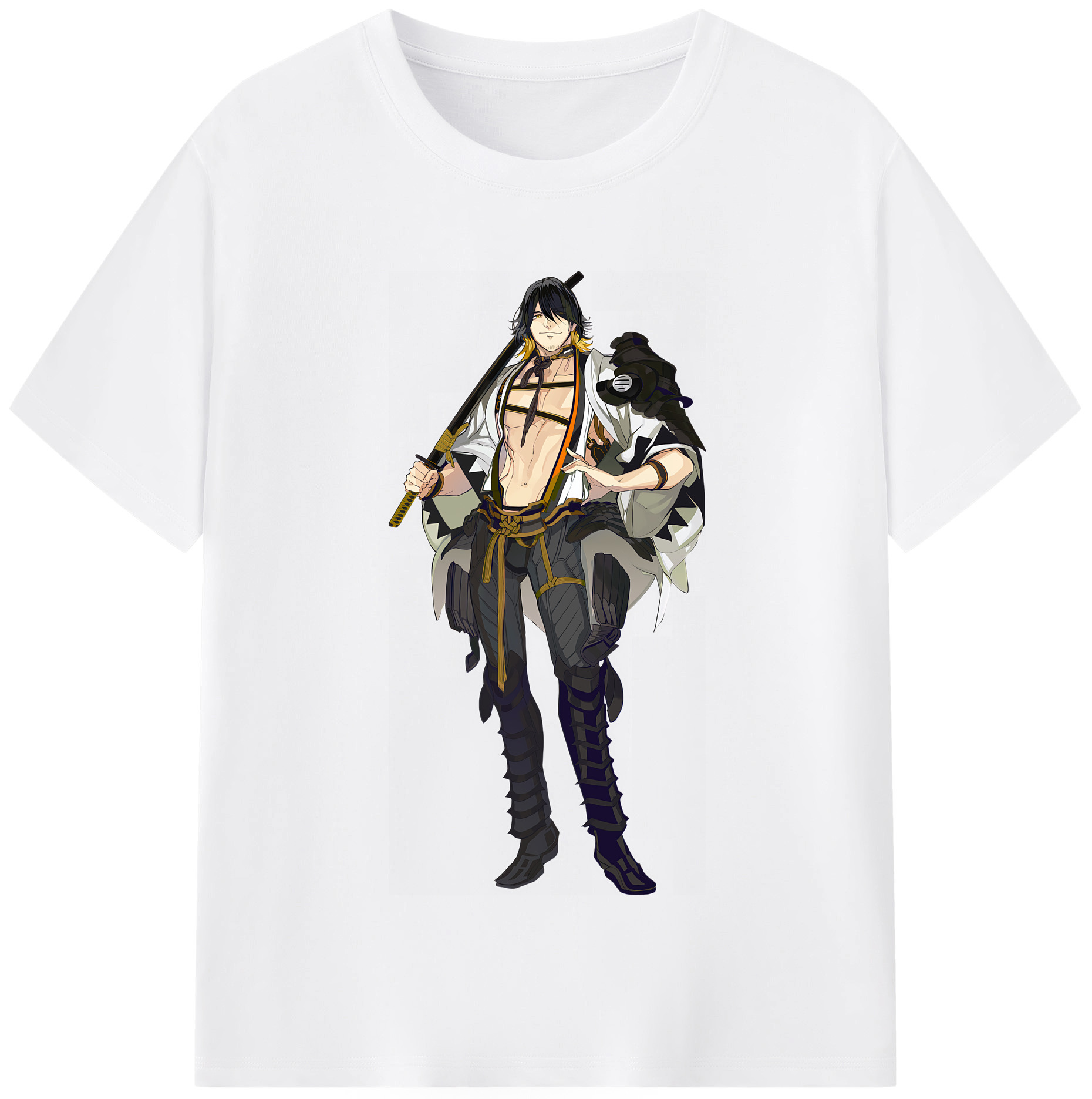 （画像用） 刀剣乱舞 Touken Ranbu 綿100％半袖Tシャツ（フロントプリント）