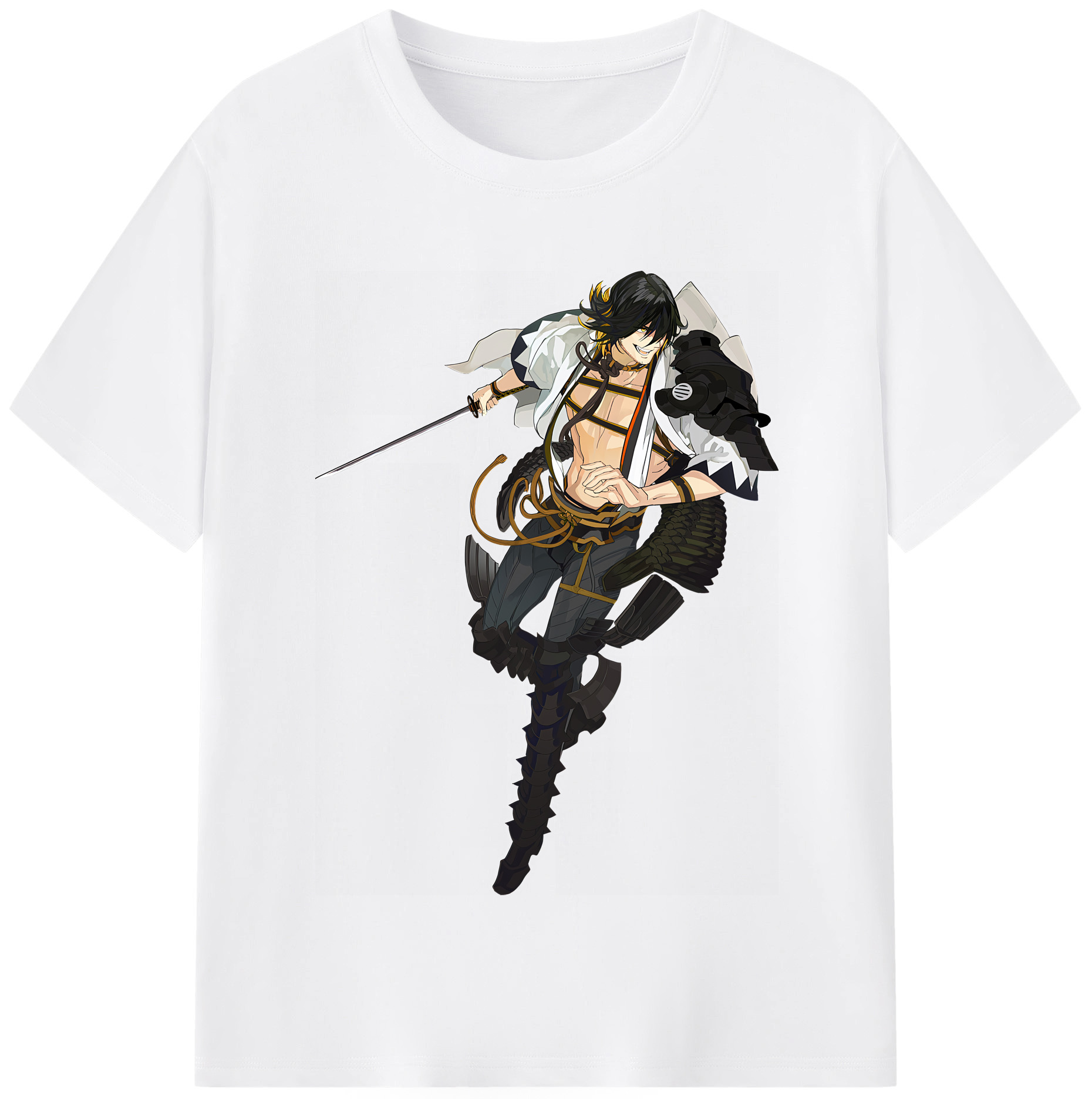 （画像用） 刀剣乱舞 Touken Ranbu 綿100％半袖Tシャツ（フロントプリント）