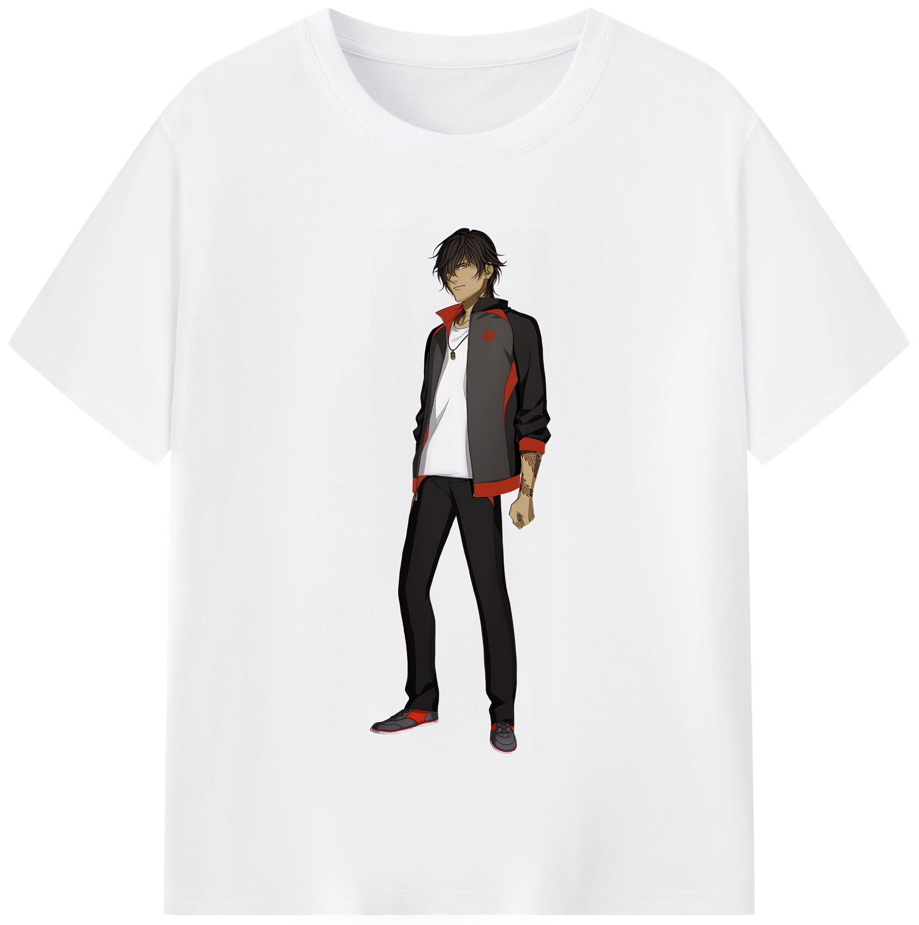 （画像用） 刀剣乱舞 Touken Ranbu 綿100％半袖Tシャツ（フロントプリント）