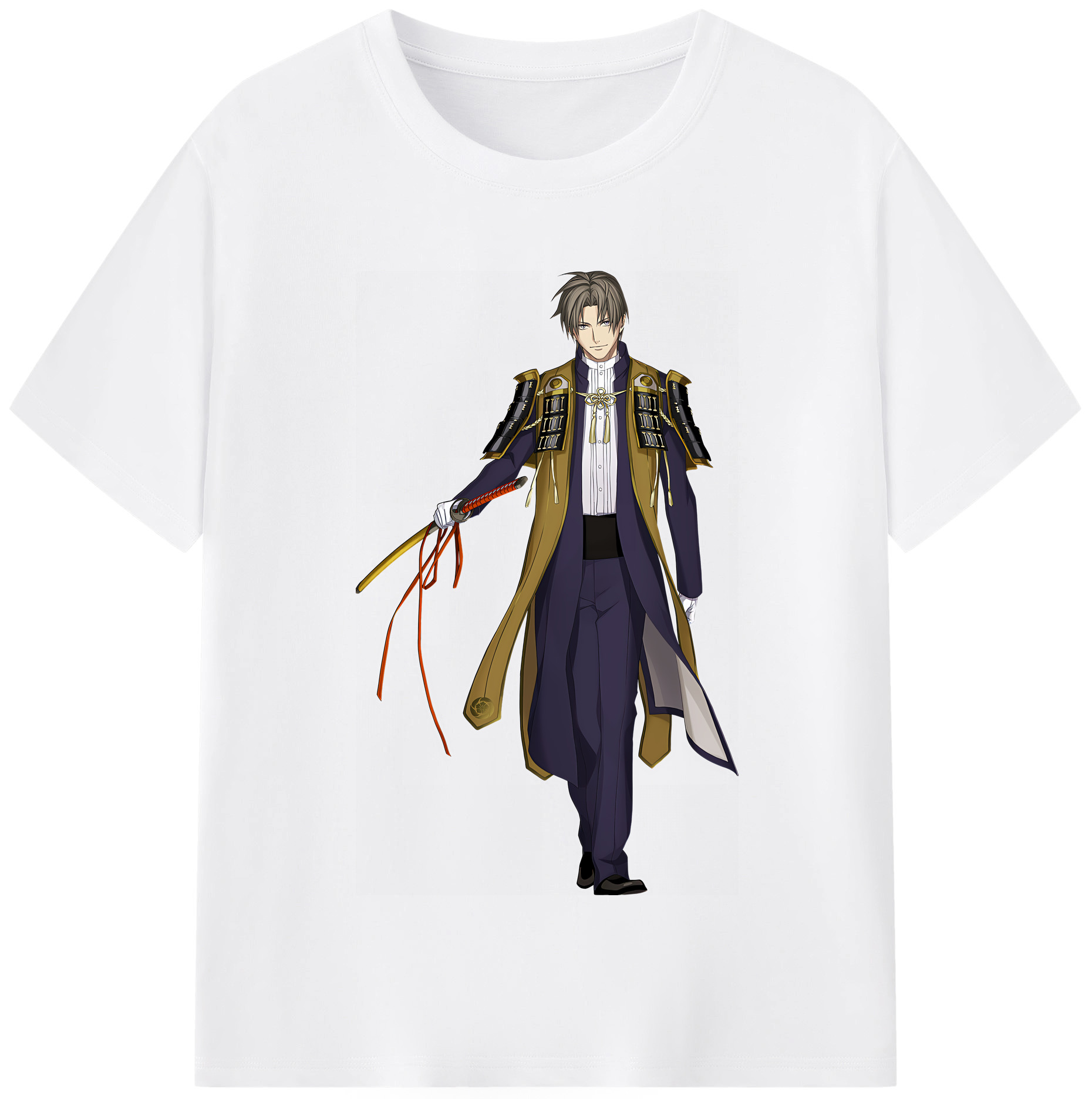（画像用） 刀剣乱舞 Touken Ranbu 綿100％半袖Tシャツ（フロントプリント）