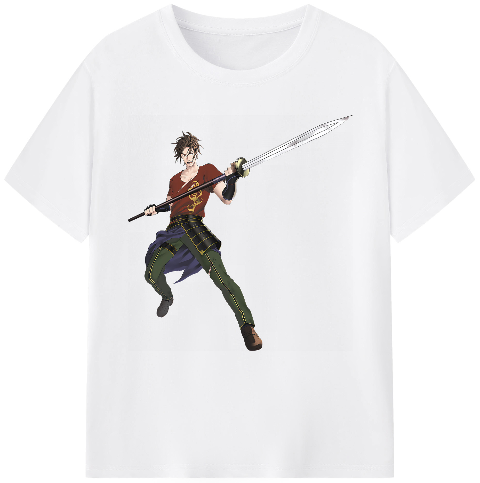 （画像用） 刀剣乱舞 Touken Ranbu 綿100％半袖Tシャツ（フロントプリント）