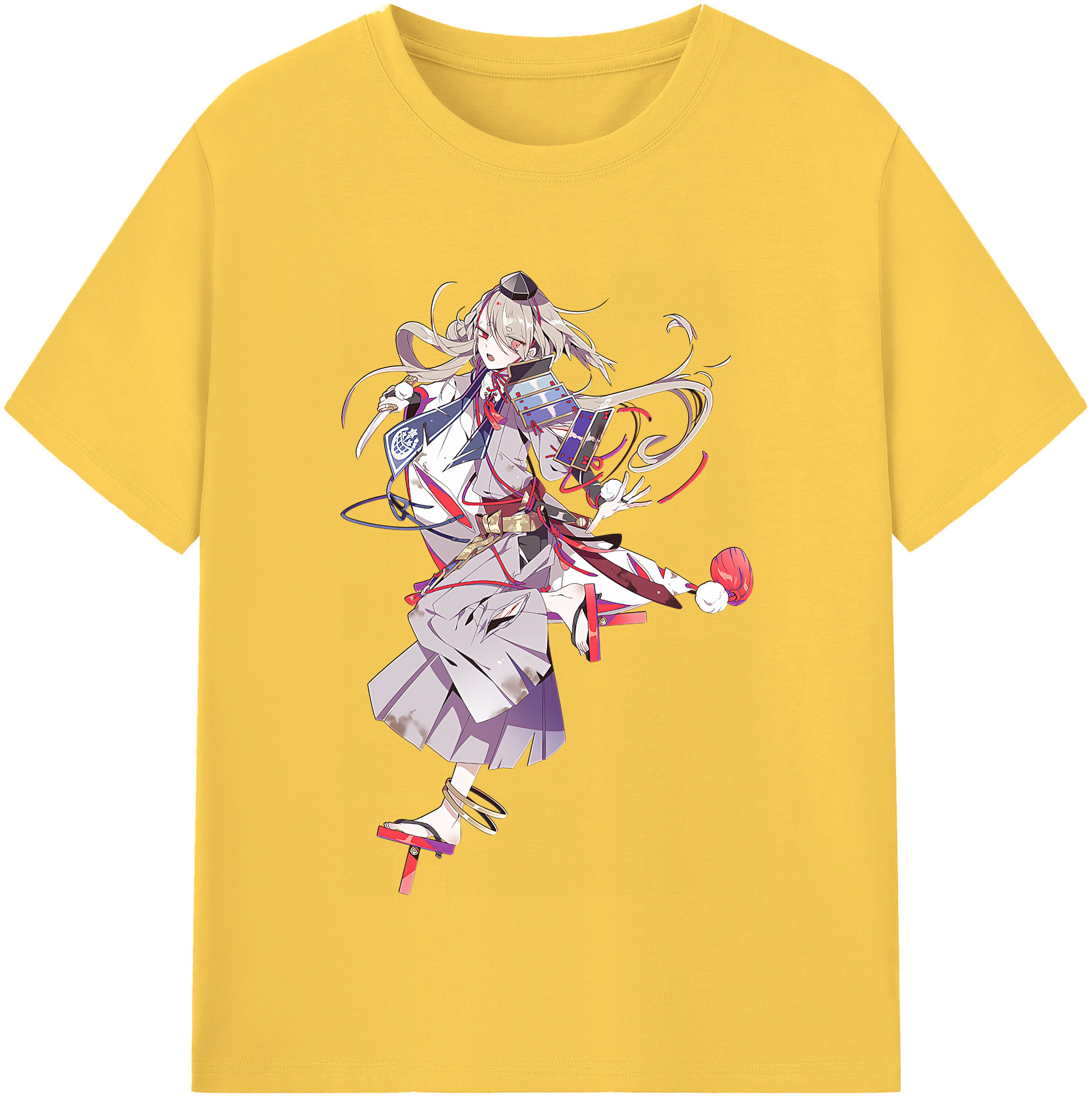 （画像用） 刀剣乱舞 Touken Ranbu 綿100％半袖Tシャツ（フロントプリント）