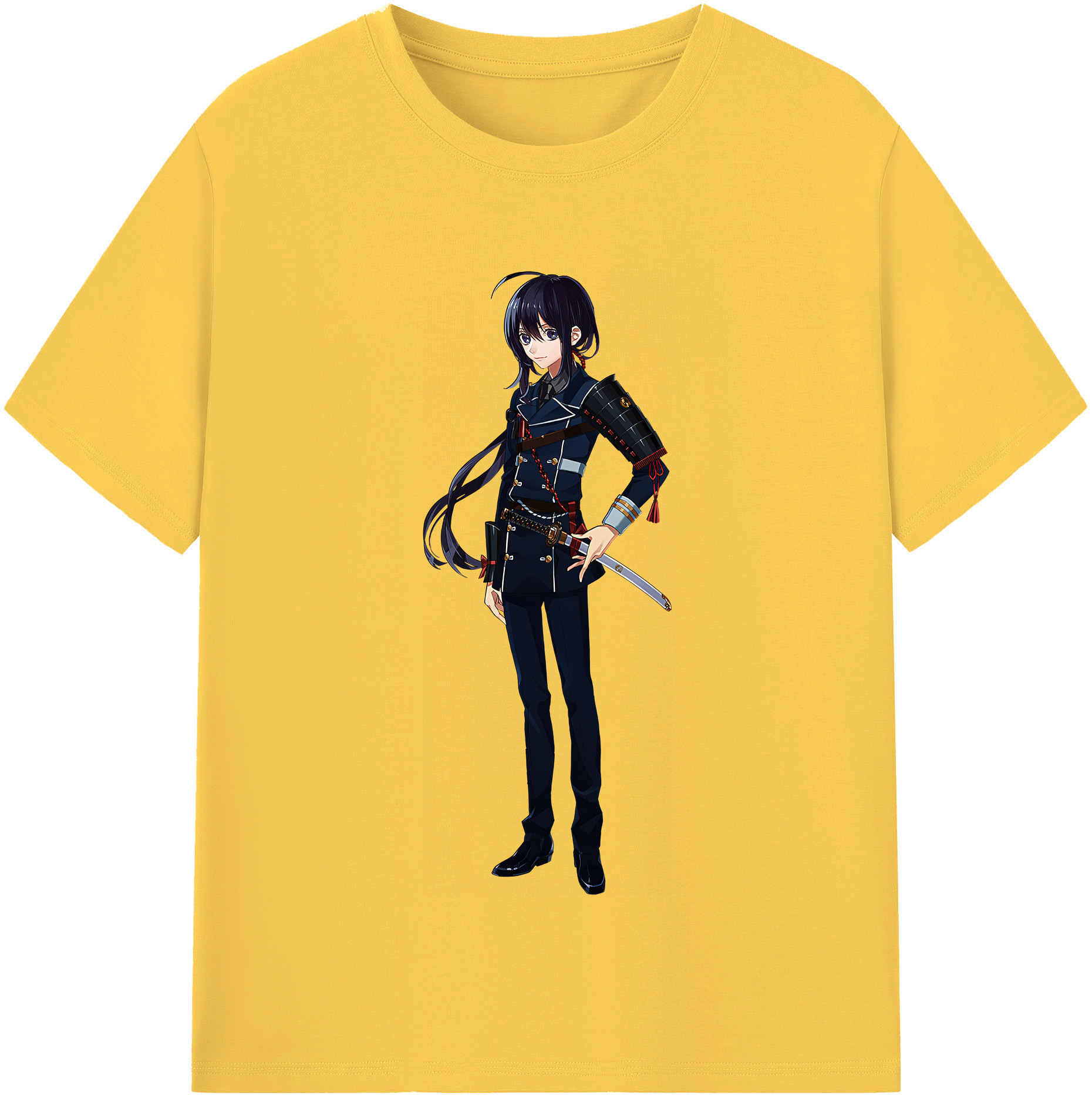（画像用） 刀剣乱舞 Touken Ranbu 綿100％半袖Tシャツ（フロントプリント）