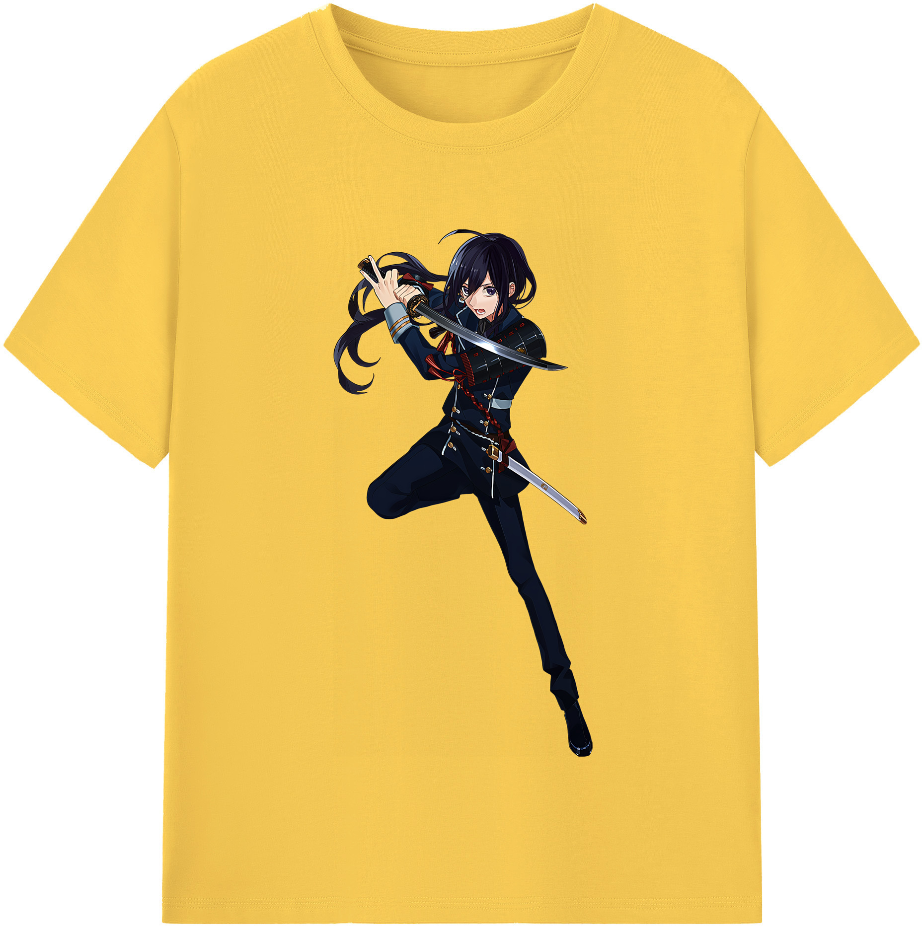 （画像用） 刀剣乱舞 Touken Ranbu 綿100％半袖Tシャツ（フロントプリント）