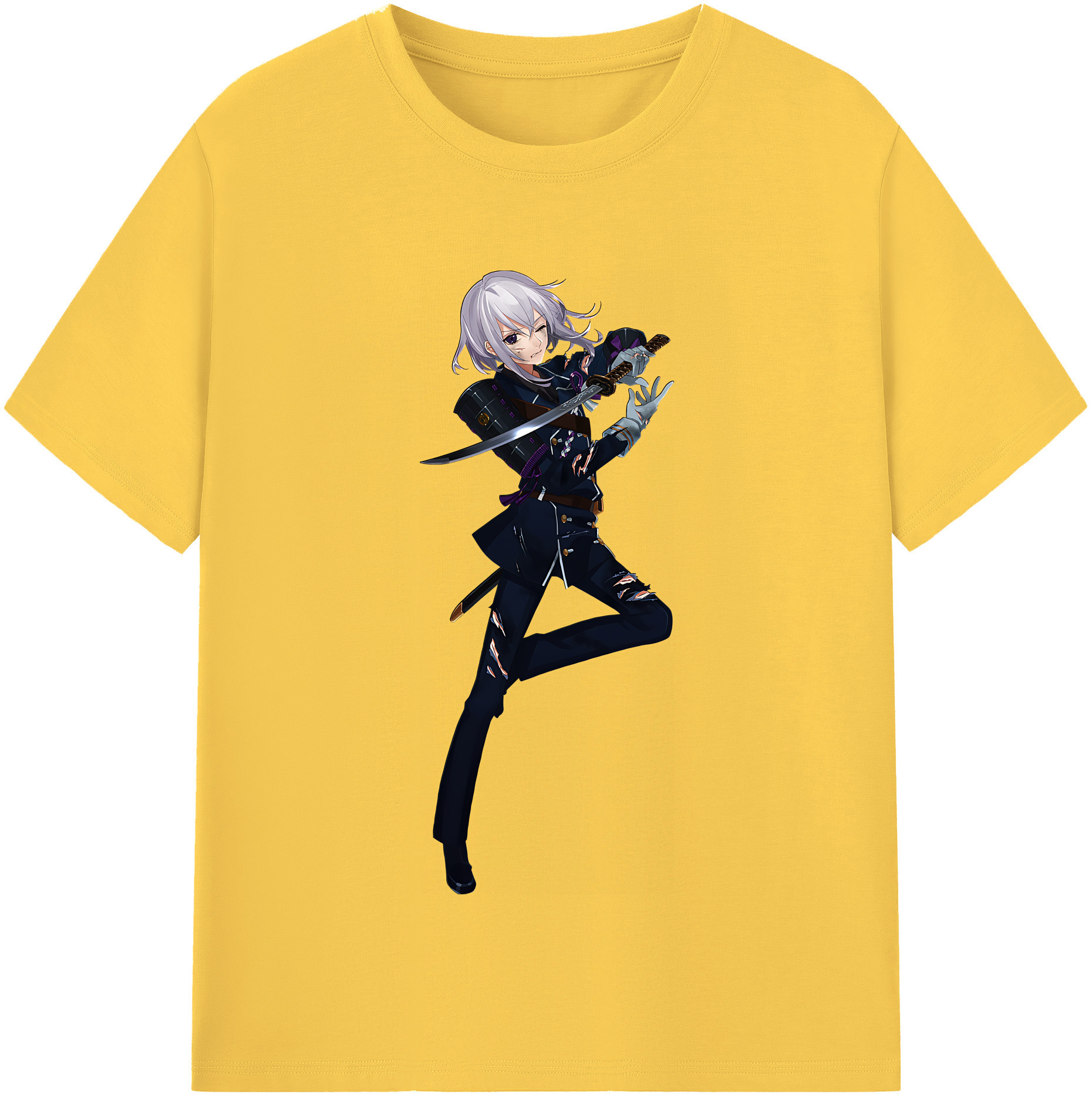 （画像用） 刀剣乱舞 Touken Ranbu 綿100％半袖Tシャツ（フロントプリント）