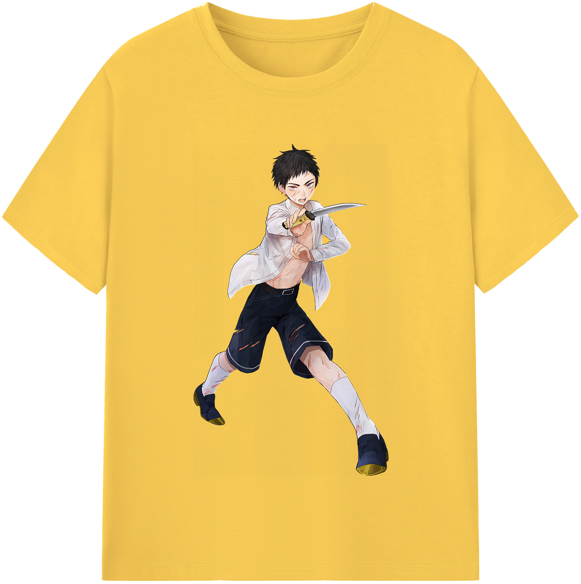 （画像用） 刀剣乱舞 Touken Ranbu 綿100％半袖Tシャツ（フロントプリント）