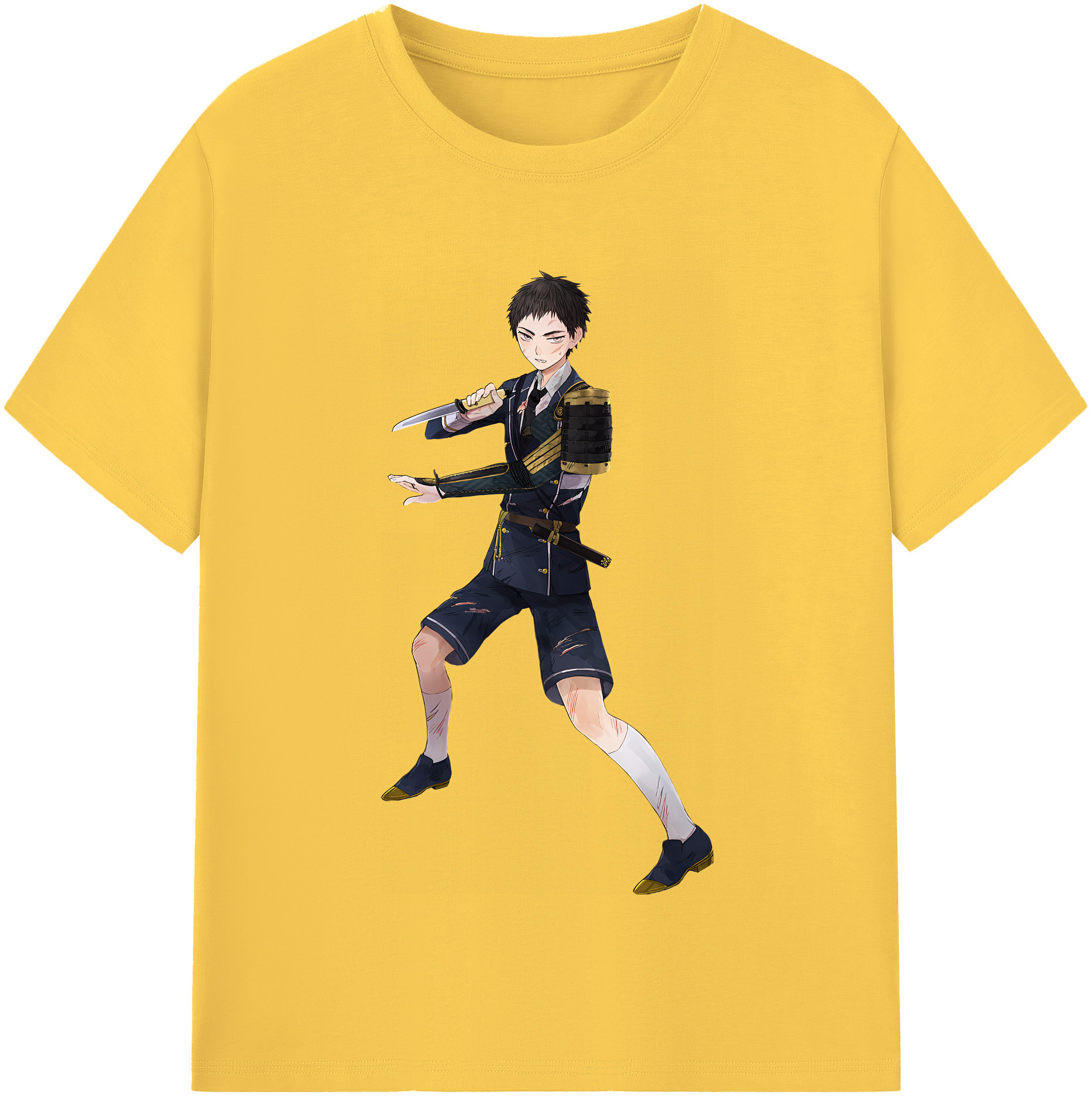 （画像用） 刀剣乱舞 Touken Ranbu 綿100％半袖Tシャツ（フロントプリント）