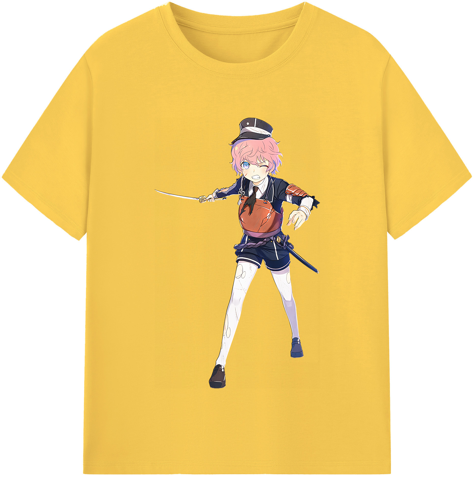 （画像用） 刀剣乱舞 Touken Ranbu 綿100％半袖Tシャツ（フロントプリント）