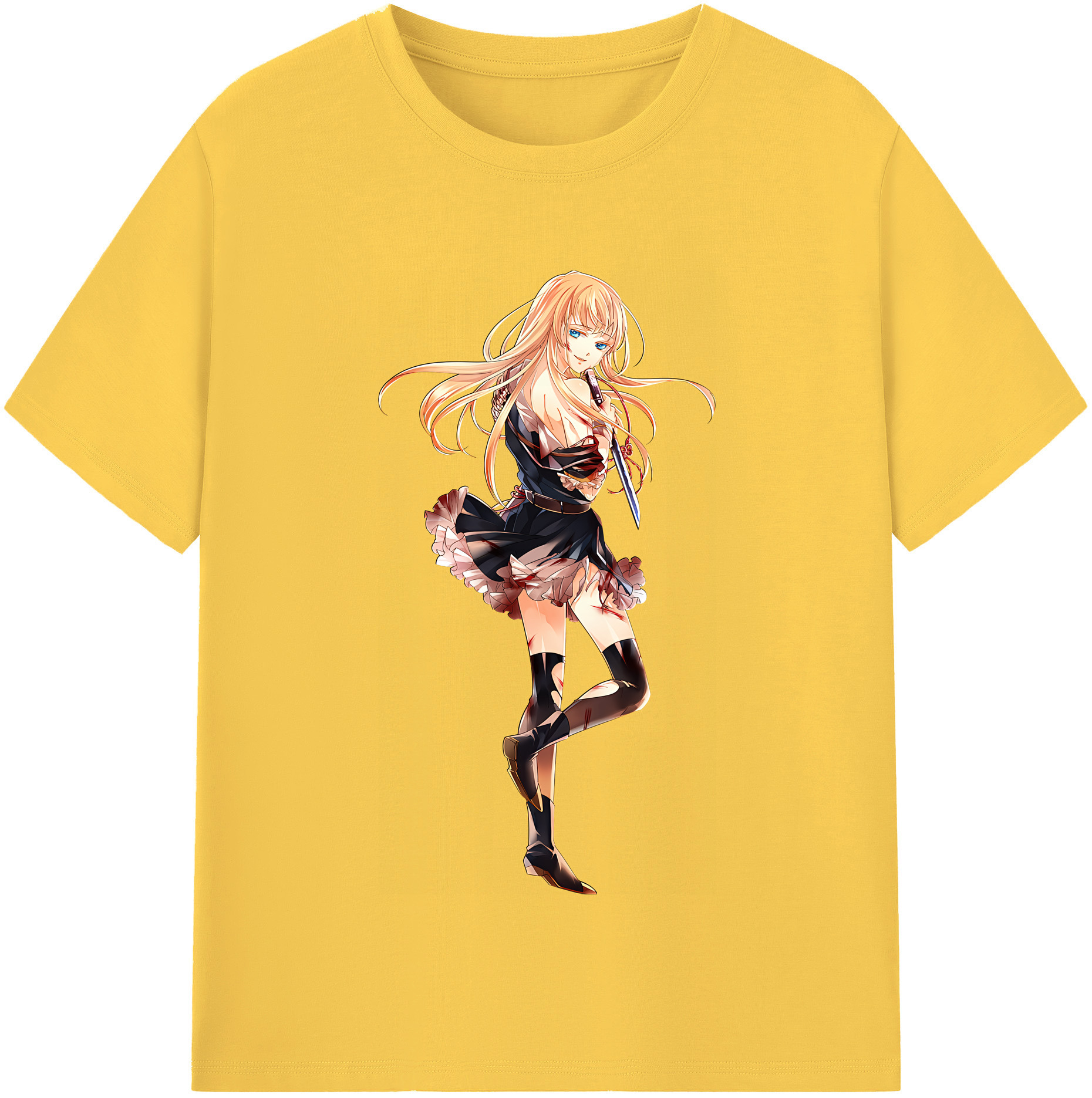 （画像用） 刀剣乱舞 Touken Ranbu 綿100％半袖Tシャツ（フロントプリント）