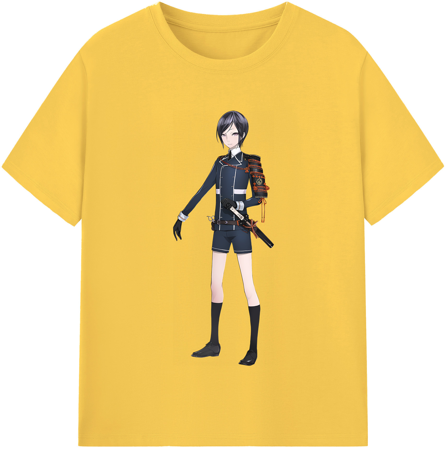 （画像用） 刀剣乱舞 Touken Ranbu 綿100％半袖Tシャツ（フロントプリント）