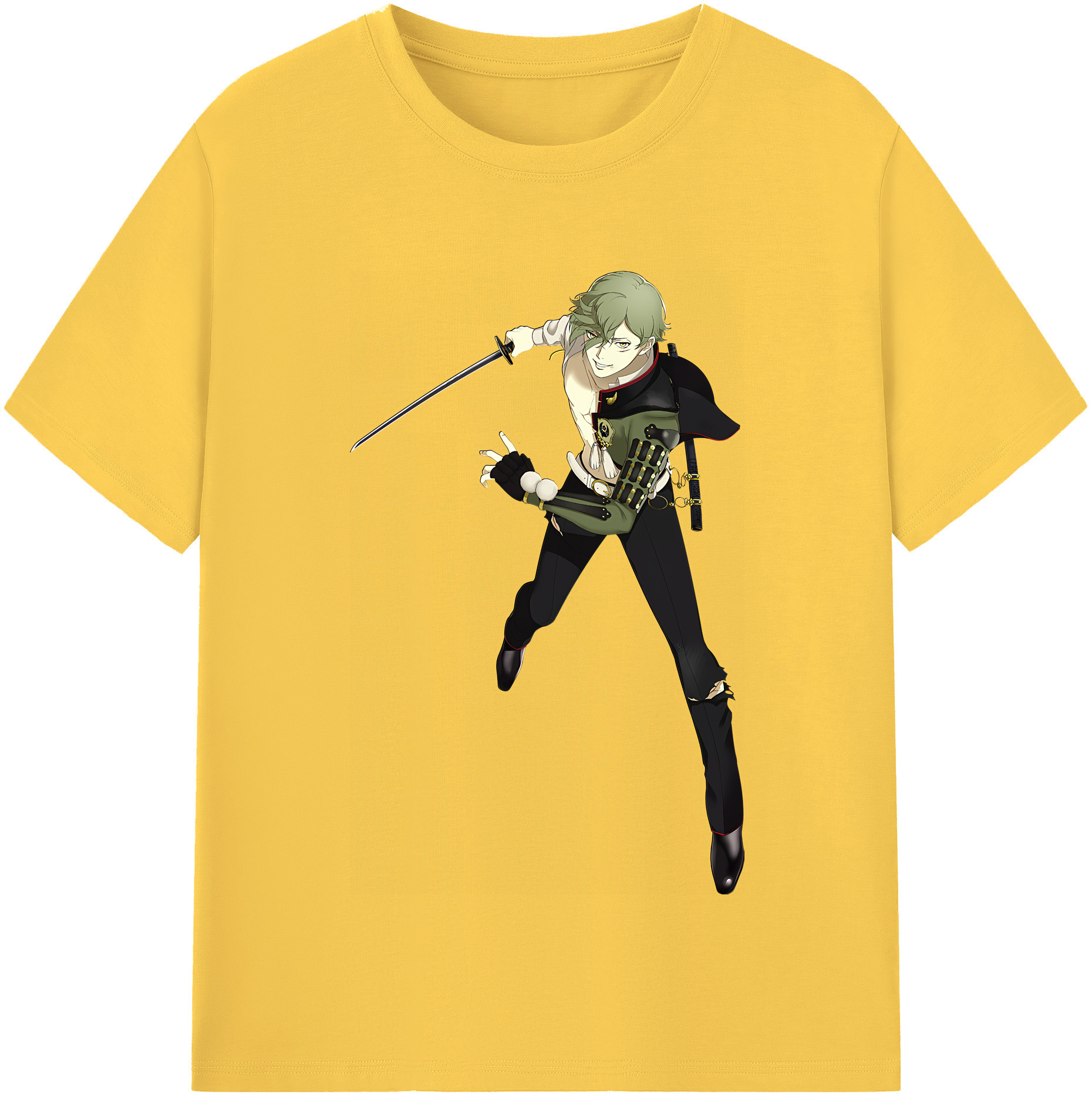 （画像用） 刀剣乱舞 Touken Ranbu 綿100％半袖Tシャツ（フロントプリント）