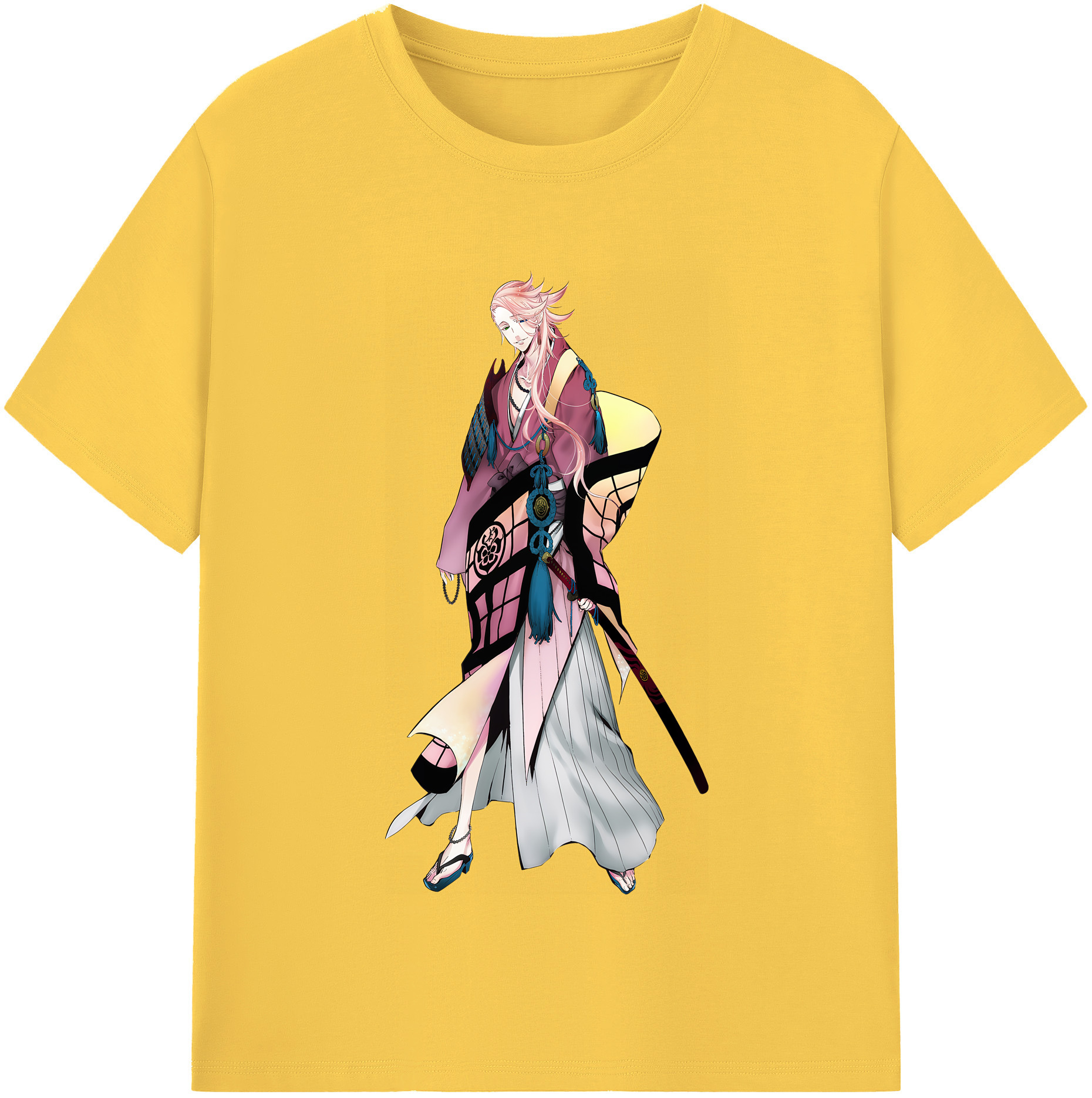 （画像用） 刀剣乱舞 Touken Ranbu 綿100％半袖Tシャツ（フロントプリント）