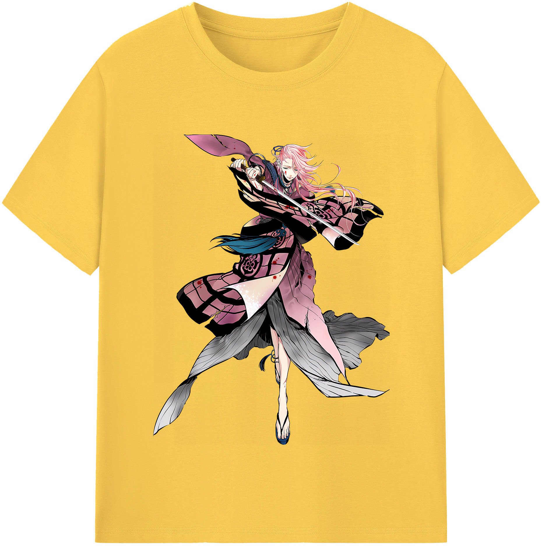（画像用） 刀剣乱舞 Touken Ranbu 綿100％半袖Tシャツ（フロントプリント）