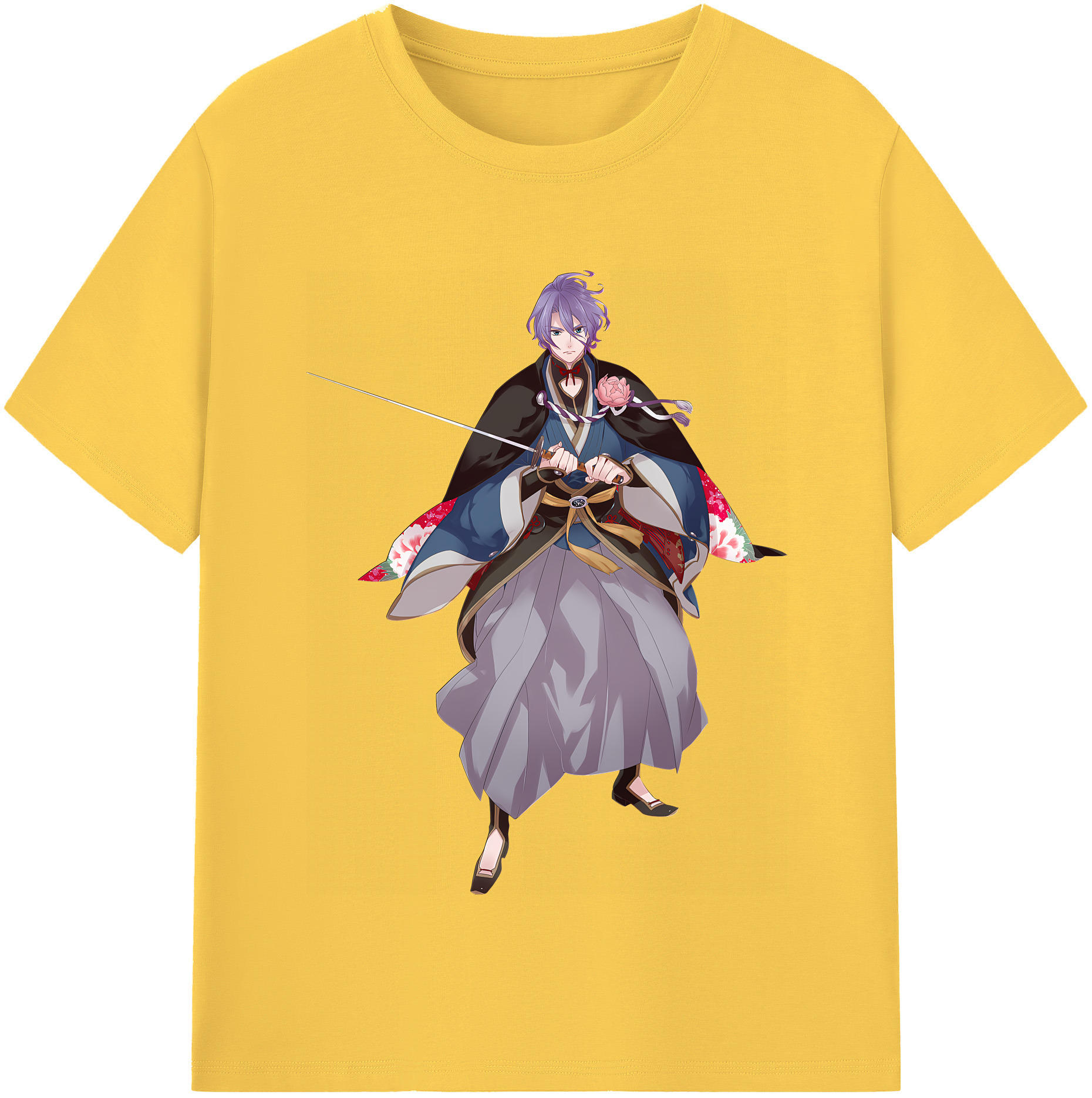 （画像用） 刀剣乱舞 Touken Ranbu 綿100％半袖Tシャツ（フロントプリント）