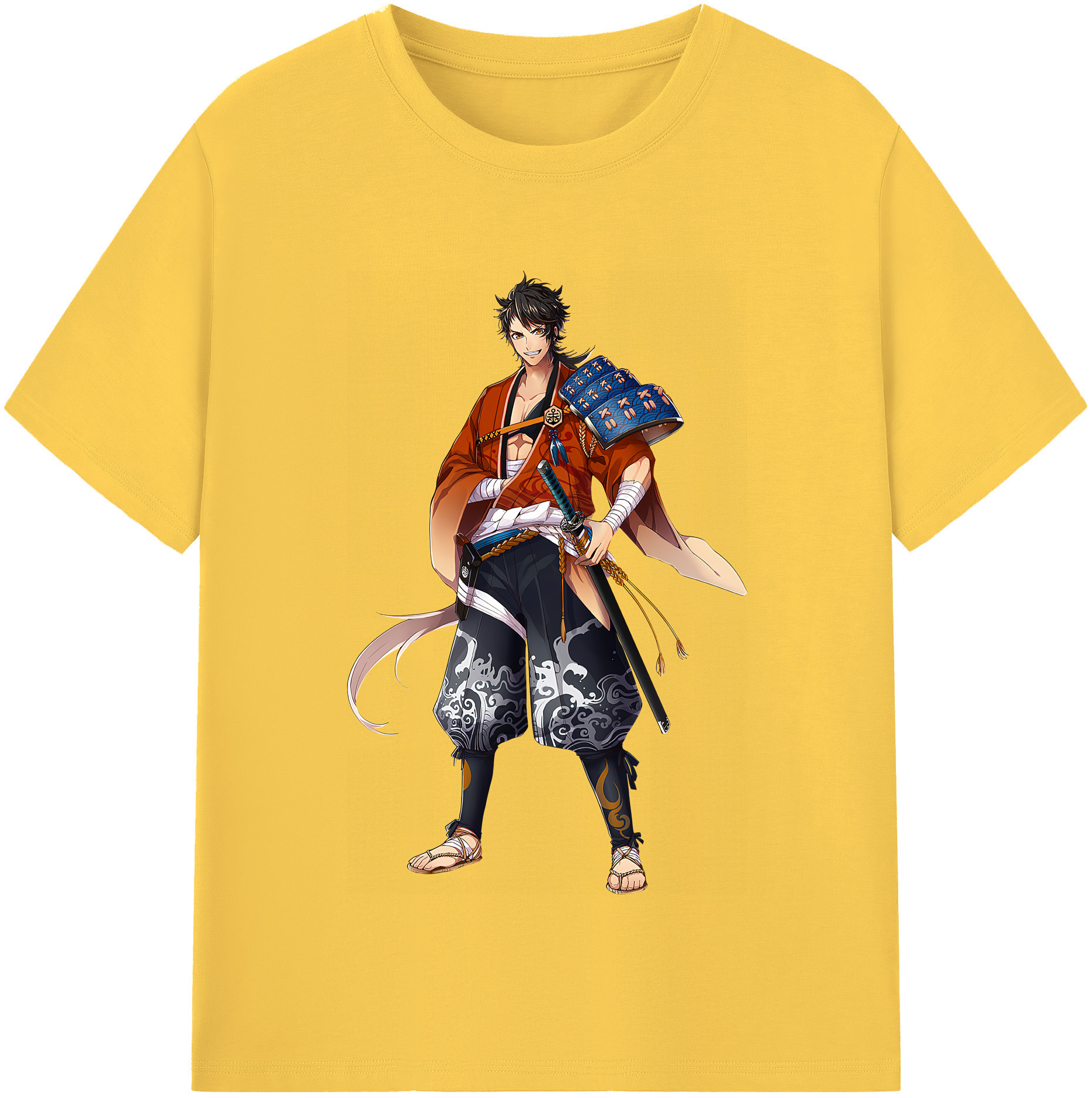 （画像用） 刀剣乱舞 Touken Ranbu 綿100％半袖Tシャツ（フロントプリント）