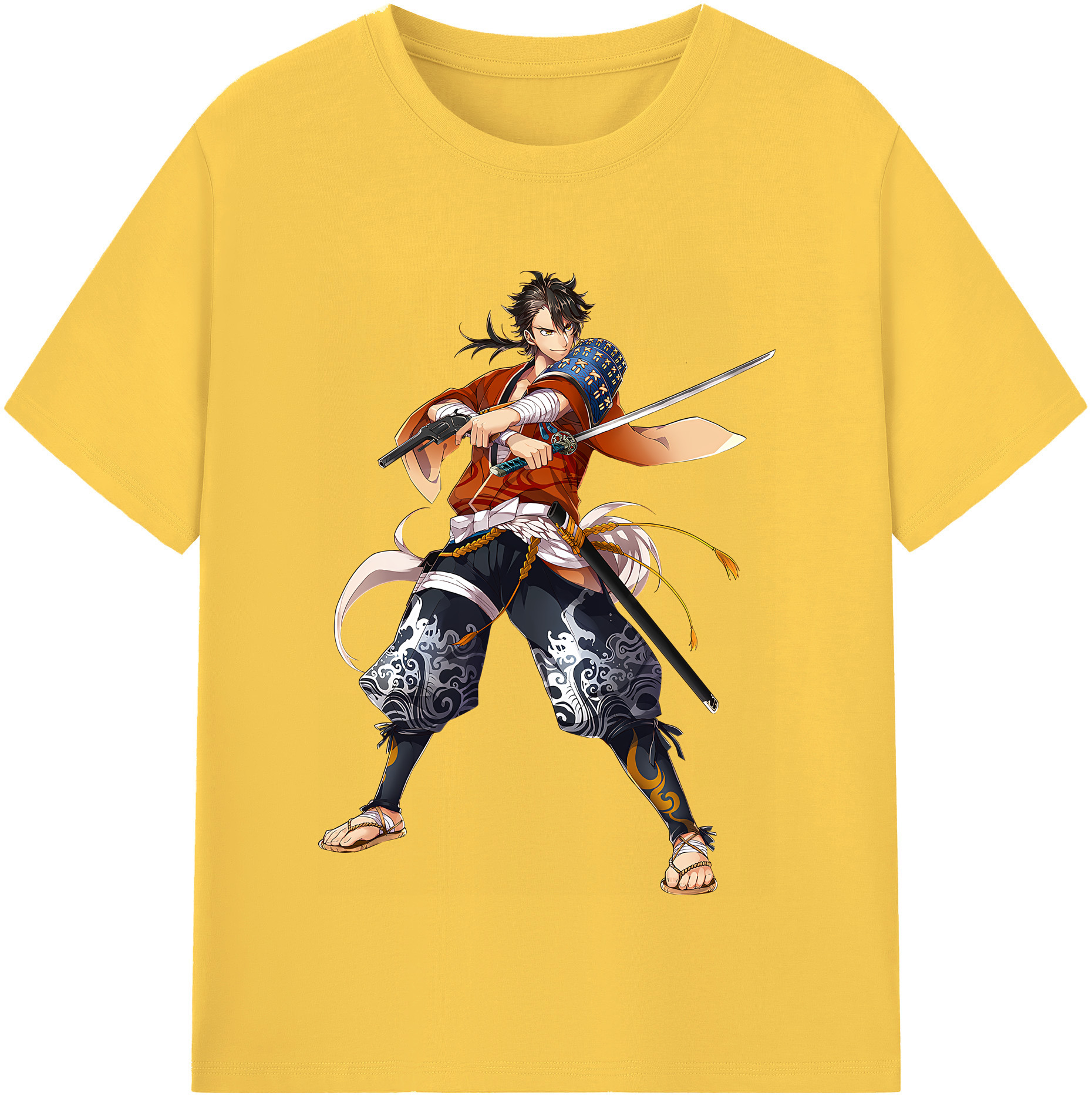 （画像用） 刀剣乱舞 Touken Ranbu 綿100％半袖Tシャツ（フロントプリント）