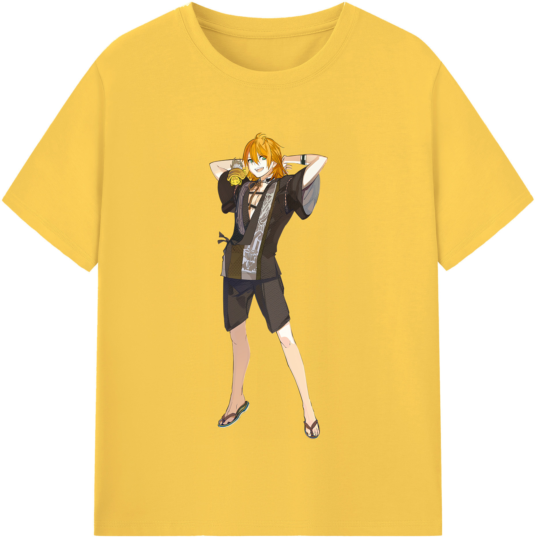 （画像用） 刀剣乱舞 Touken Ranbu 綿100％半袖Tシャツ（フロントプリント）