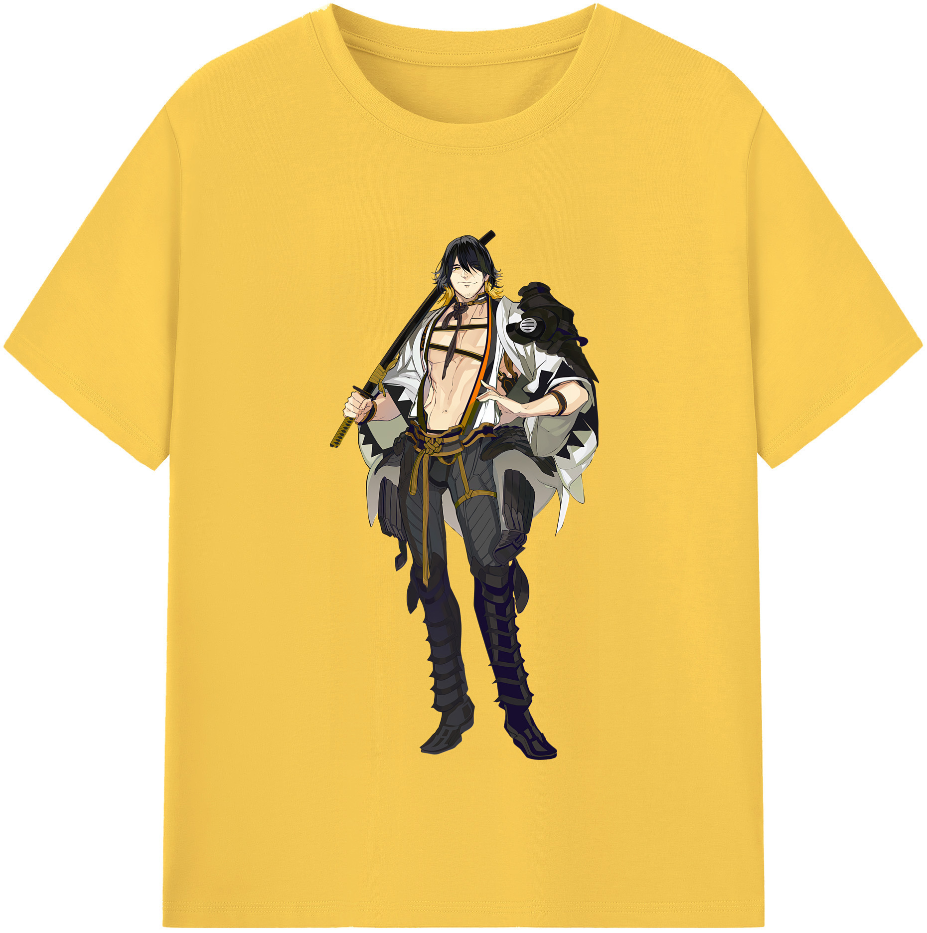 （画像用） 刀剣乱舞 Touken Ranbu 綿100％半袖Tシャツ（フロントプリント）
