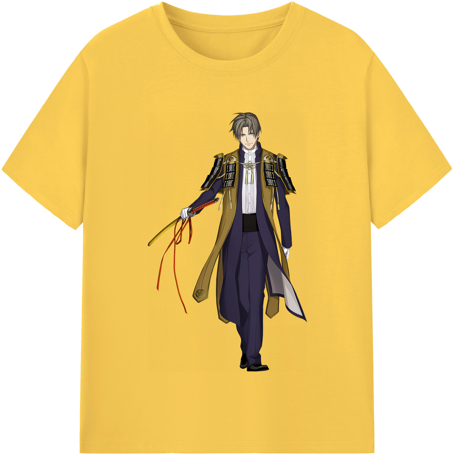 （画像用） 刀剣乱舞 Touken Ranbu 綿100％半袖Tシャツ（フロントプリント）