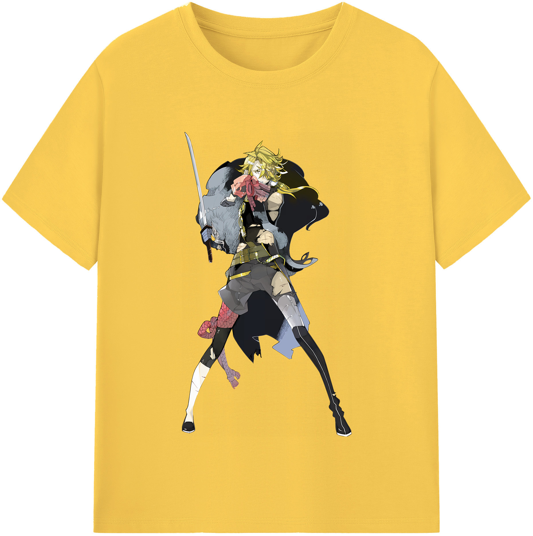 （画像用） 刀剣乱舞 Touken Ranbu 綿100％半袖Tシャツ（フロントプリント）