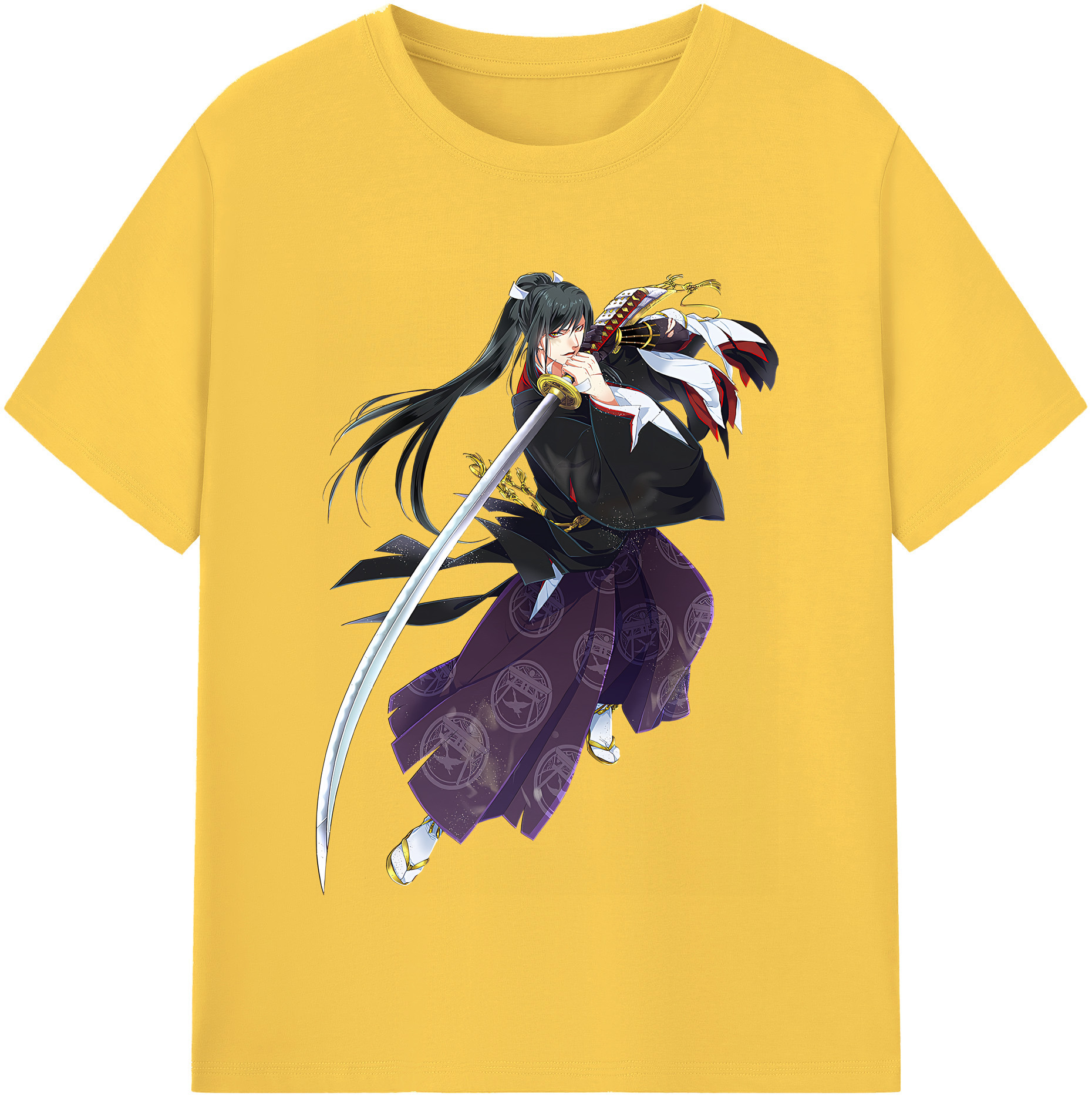 （画像用） 刀剣乱舞 Touken Ranbu 綿100％半袖Tシャツ（フロントプリント）