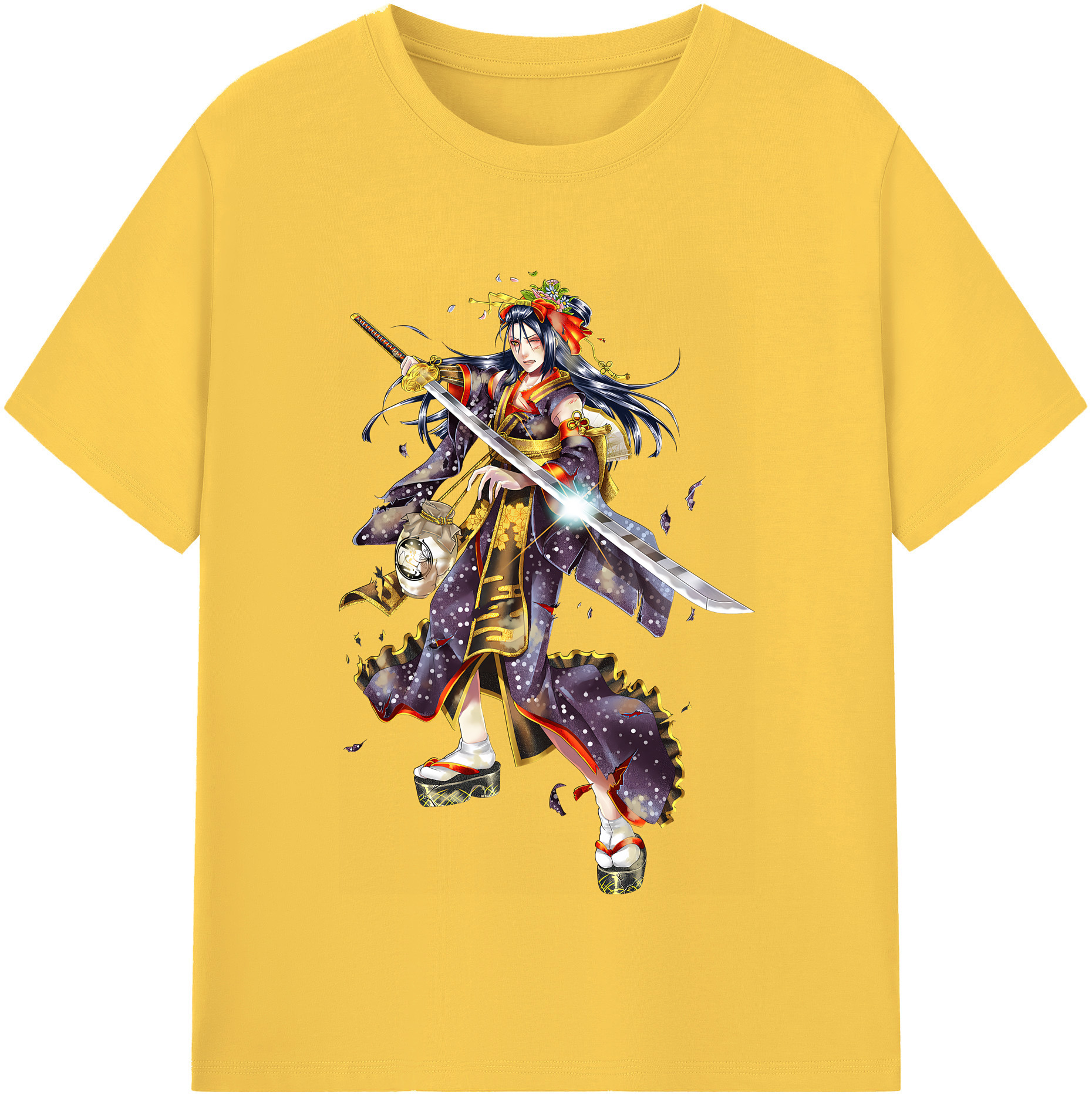 （画像用） 刀剣乱舞 Touken Ranbu 綿100％半袖Tシャツ（フロントプリント）