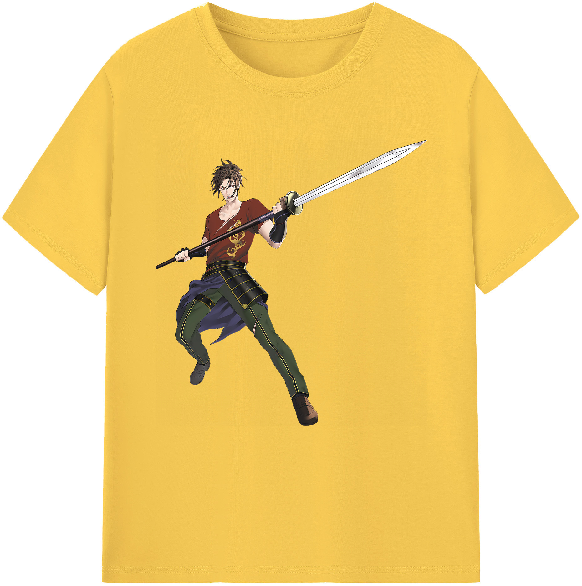 （画像用） 刀剣乱舞 Touken Ranbu 綿100％半袖Tシャツ（フロントプリント）
