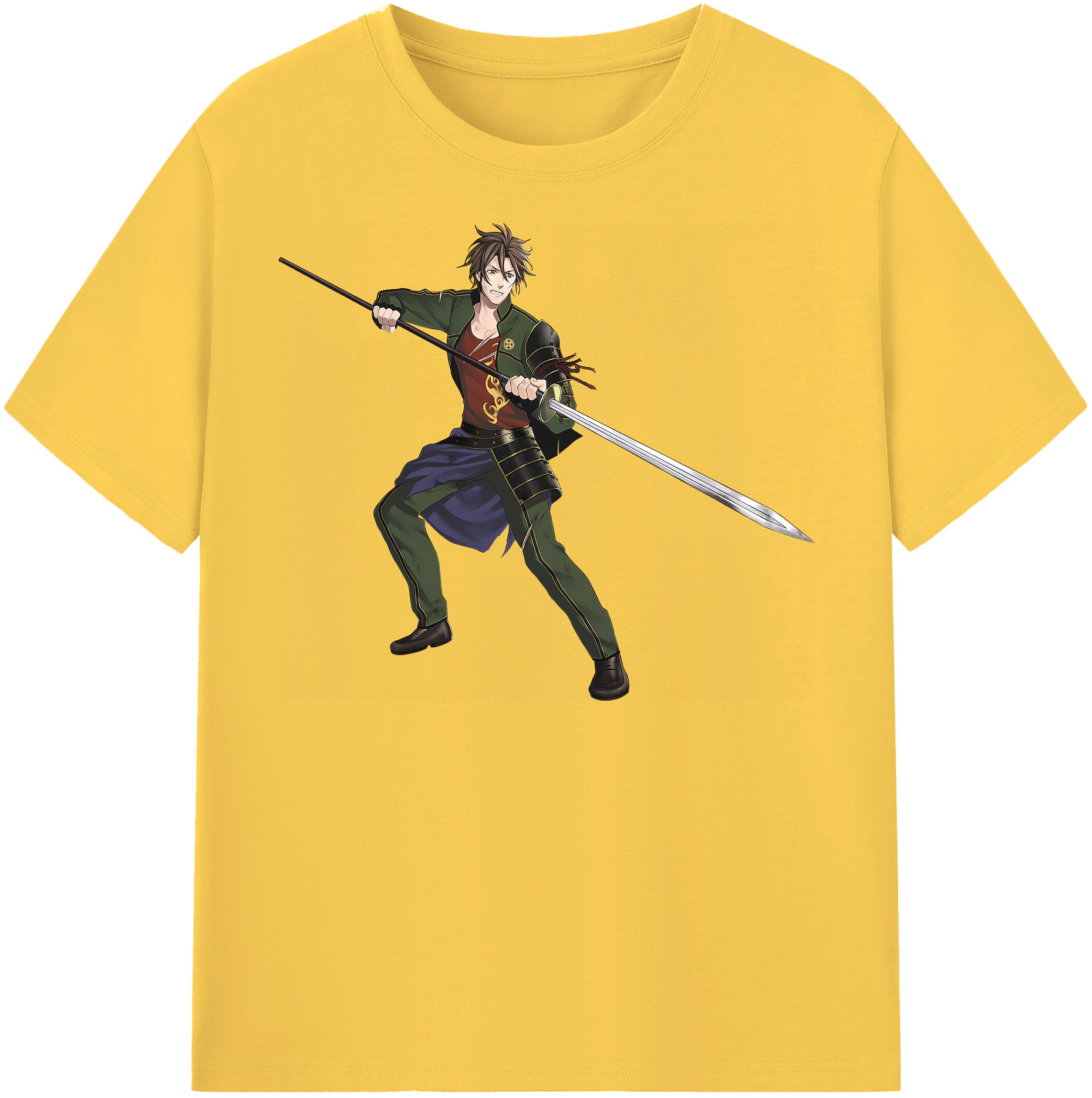 （画像用） 刀剣乱舞 Touken Ranbu 綿100％半袖Tシャツ（フロントプリント）