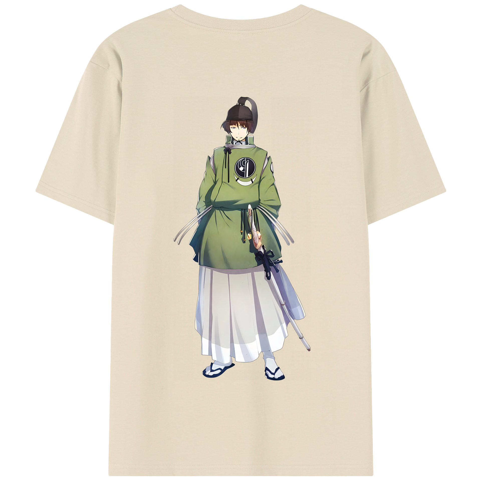（画像用） 刀剣乱舞 Touken Ranbu 綿100％半袖Tシャツ（背面プリント）