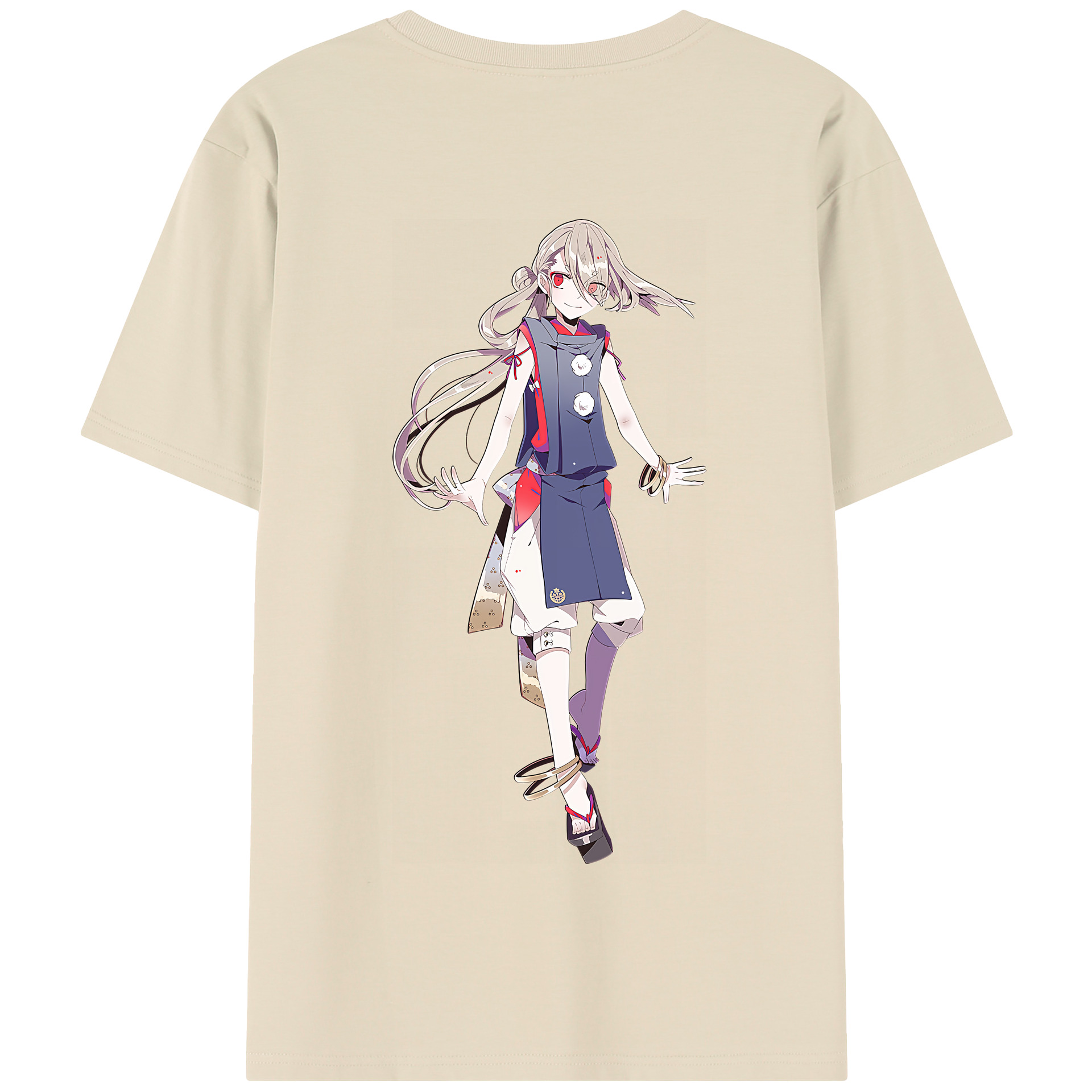 （画像用） 刀剣乱舞 Touken Ranbu 綿100％半袖Tシャツ（背面プリント）