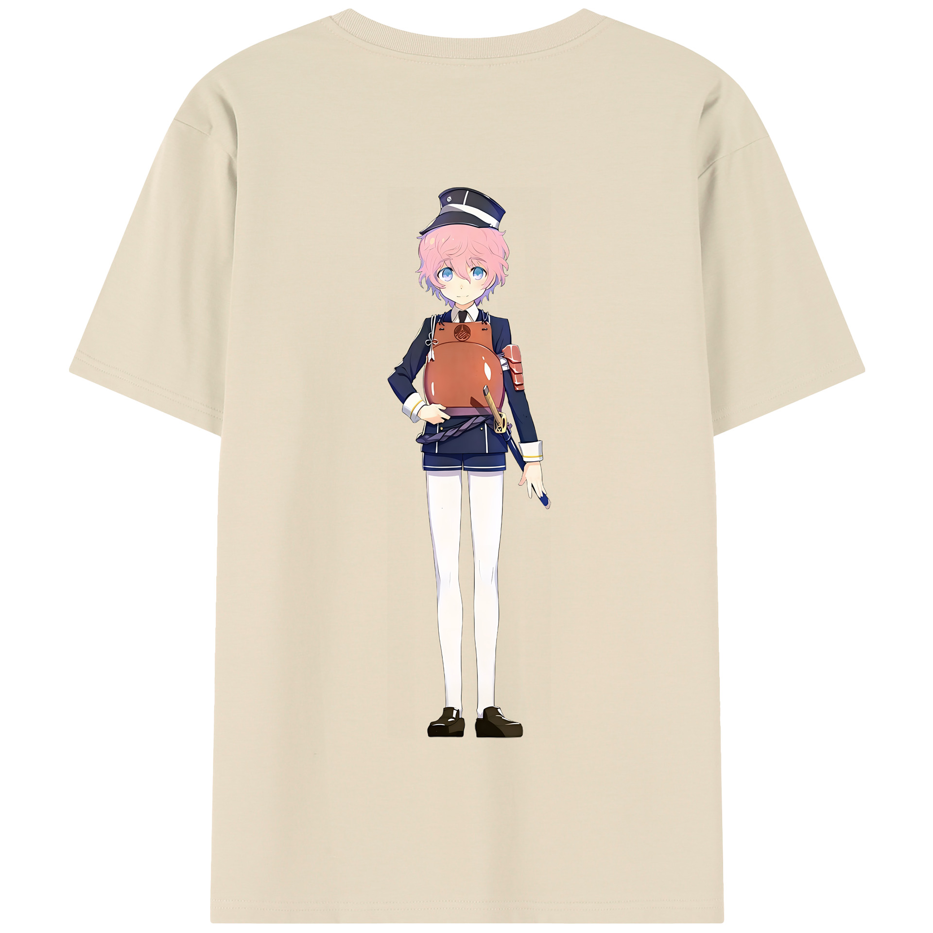 （画像用） 刀剣乱舞 Touken Ranbu 綿100％半袖Tシャツ（背面プリント）