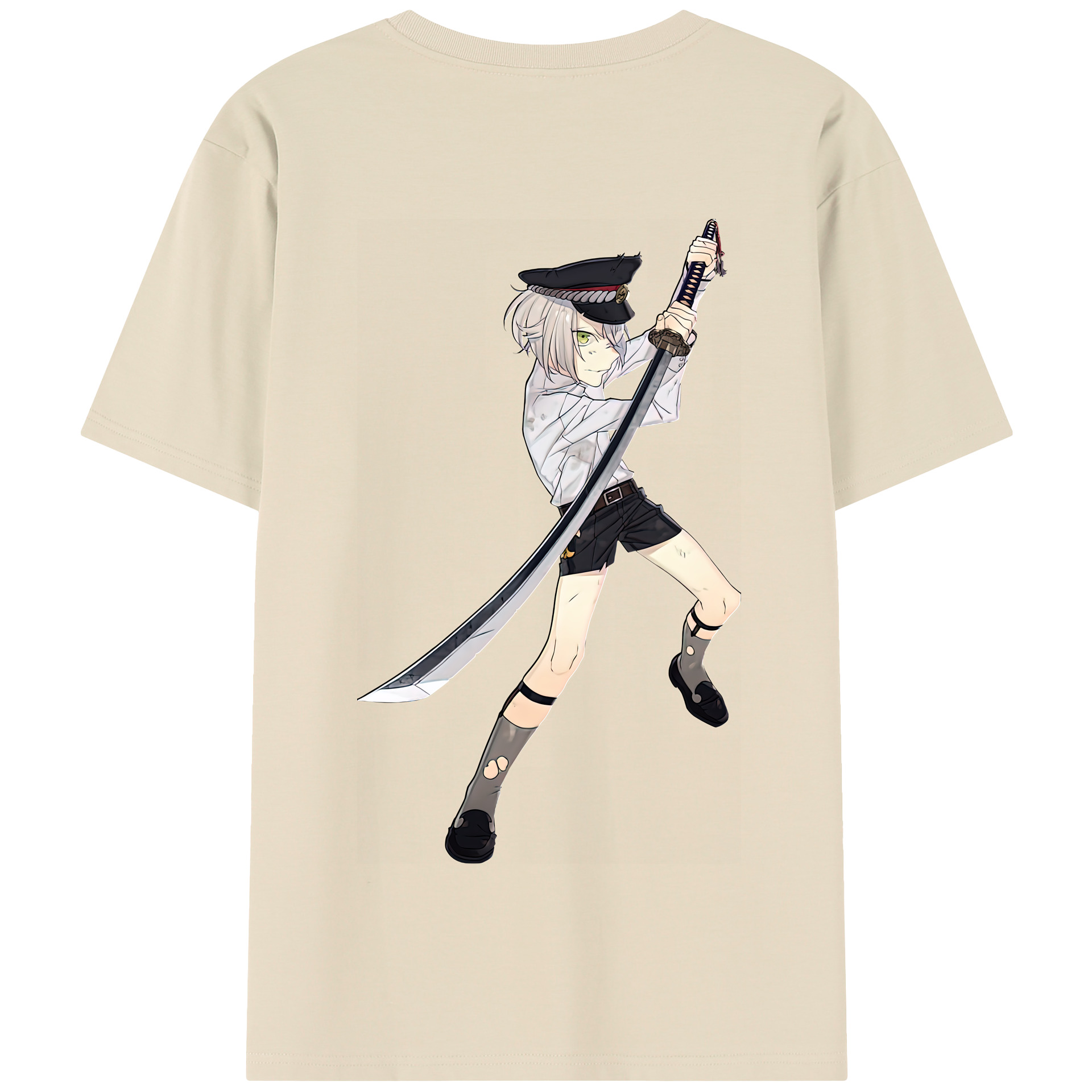 （画像用） 刀剣乱舞 Touken Ranbu 綿100％半袖Tシャツ（背面プリント）