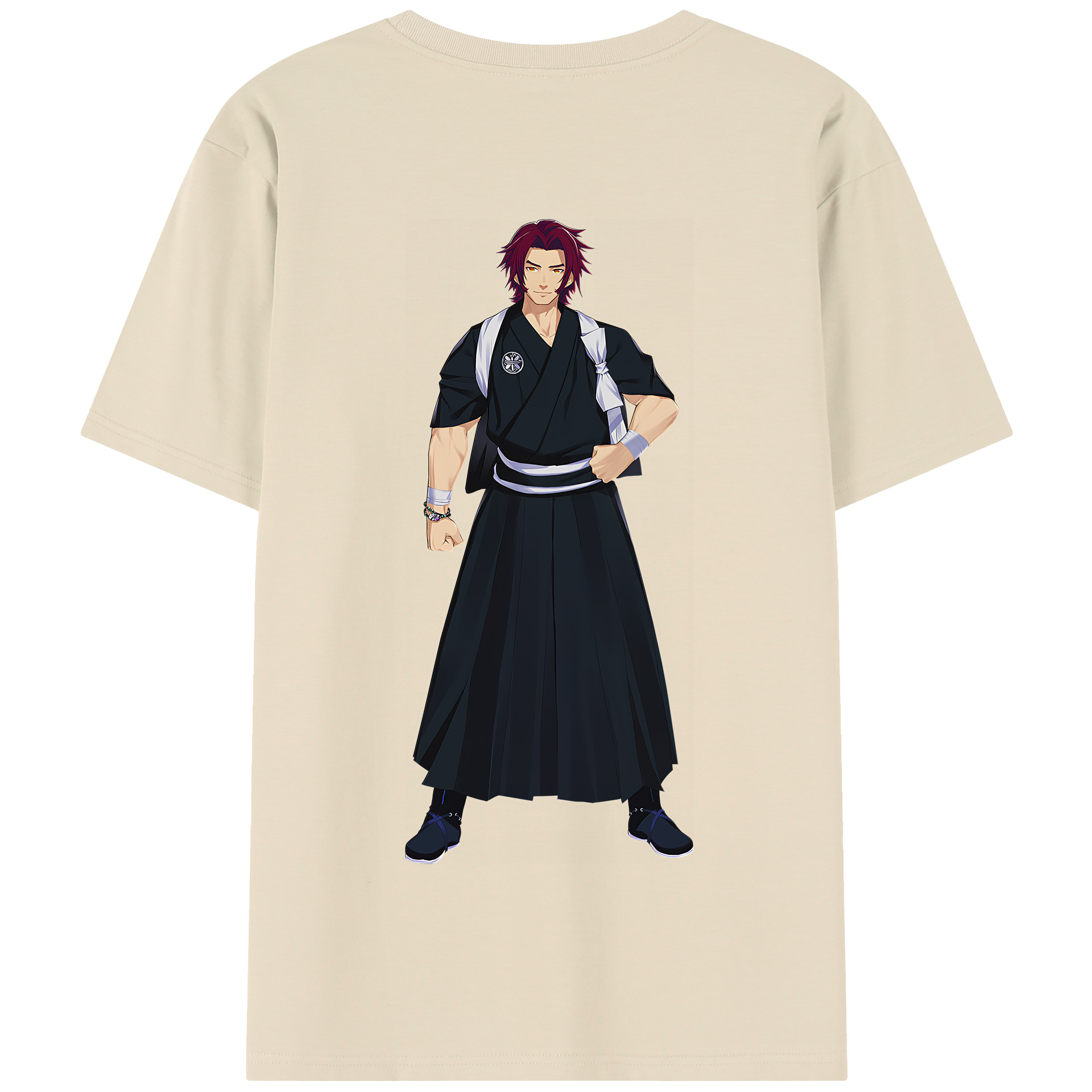 （画像用） 刀剣乱舞 Touken Ranbu 綿100％半袖Tシャツ（背面プリント）
