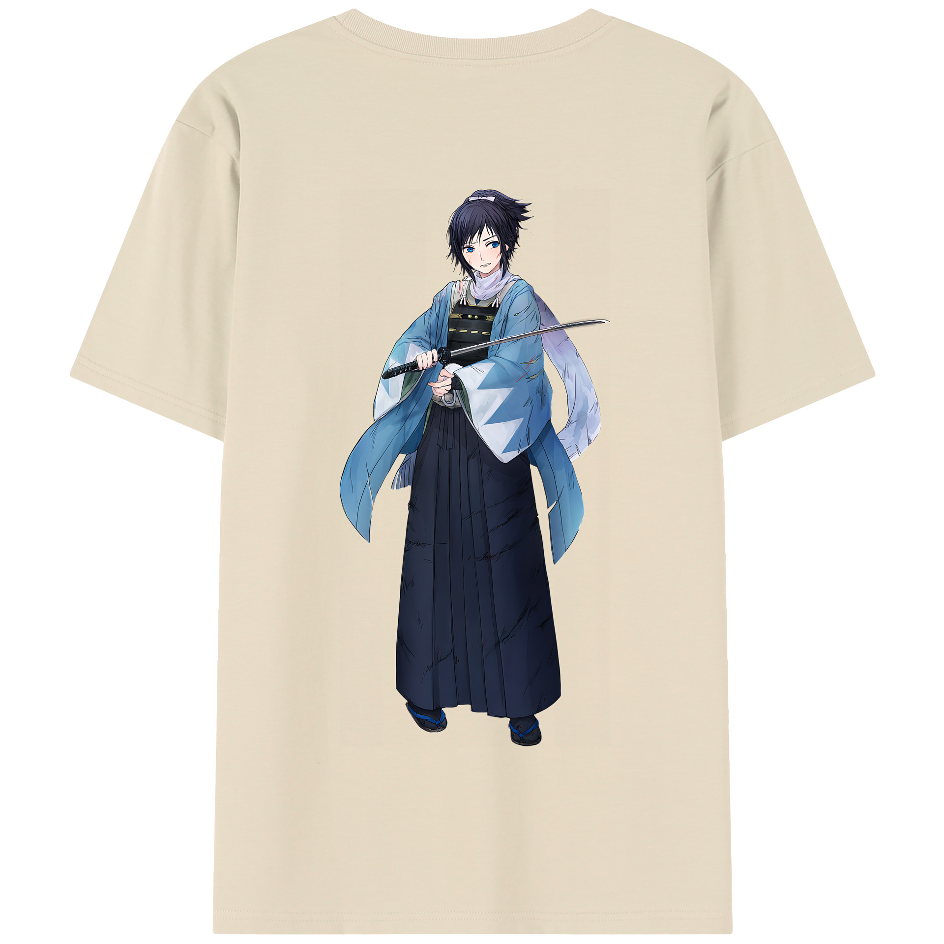 （画像用） 刀剣乱舞 Touken Ranbu 綿100％半袖Tシャツ（背面プリント）
