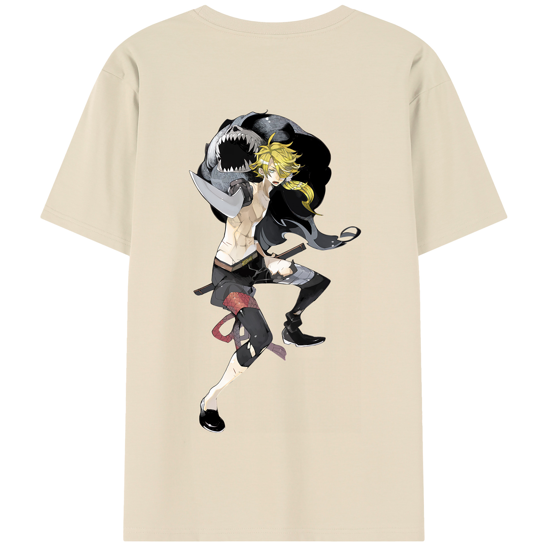 （画像用） 刀剣乱舞 Touken Ranbu 綿100％半袖Tシャツ（背面プリント）