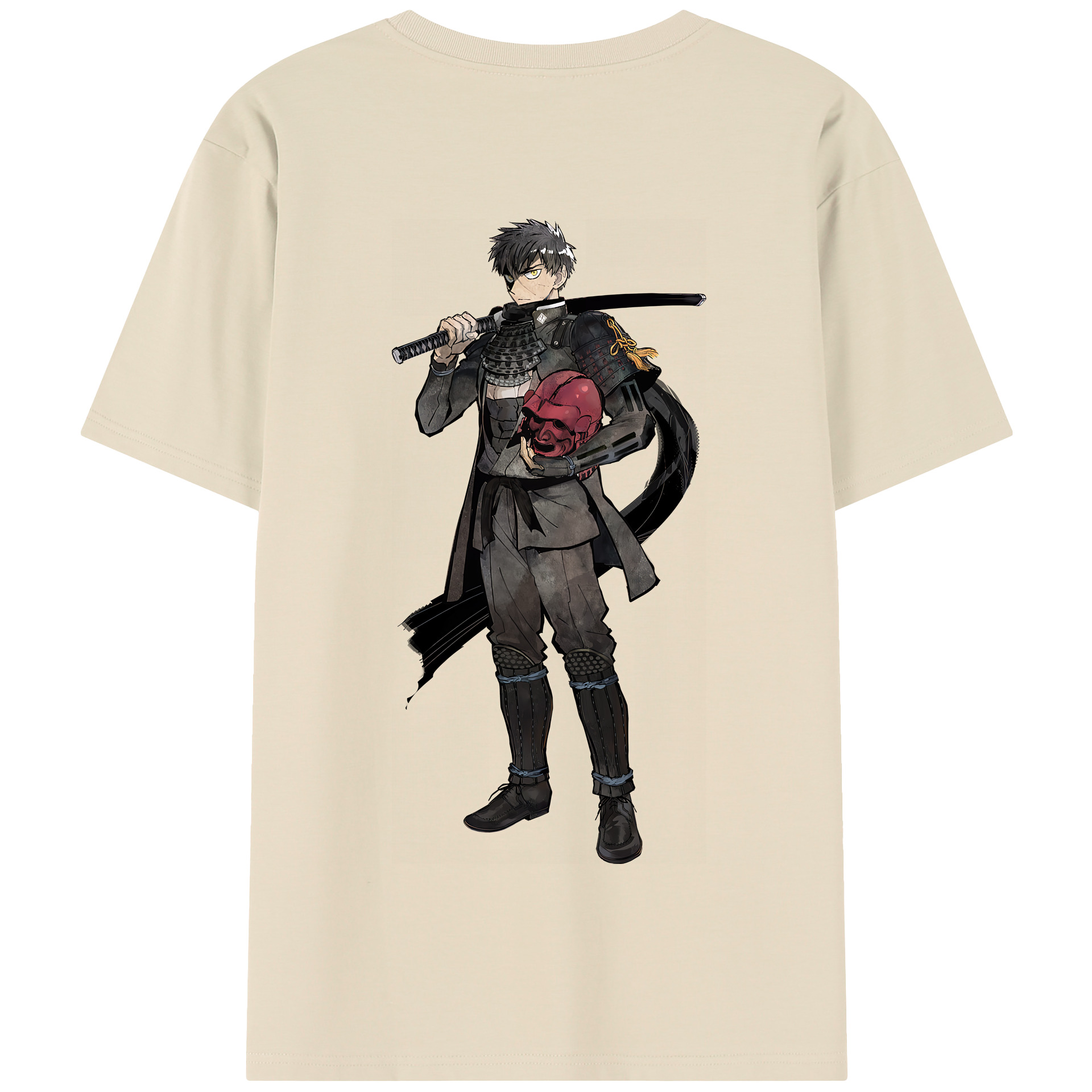 （画像用） 刀剣乱舞 Touken Ranbu 綿100％半袖Tシャツ（背面プリント）
