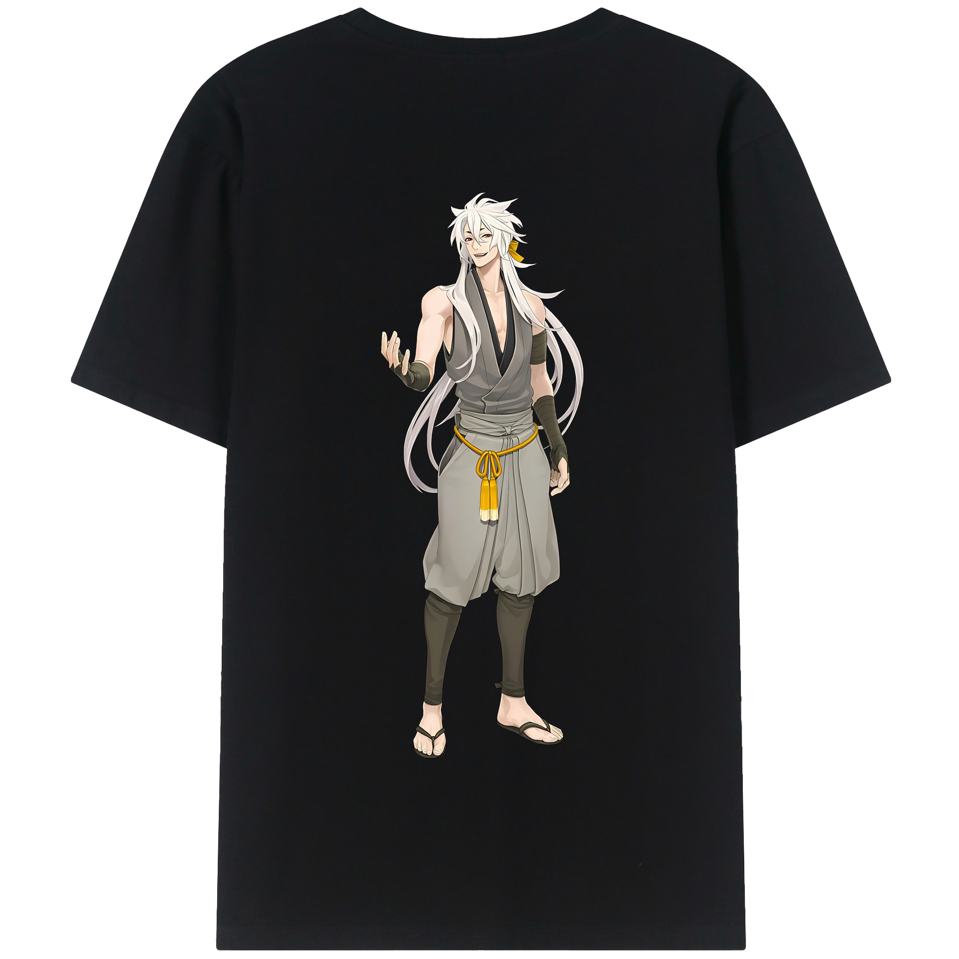 （画像用） 刀剣乱舞 Touken Ranbu 綿100％半袖Tシャツ（背面プリント）